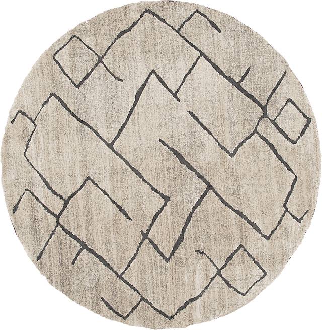 Lowy Pebble 7'10 Round Rug - Thumbnail - Image 1