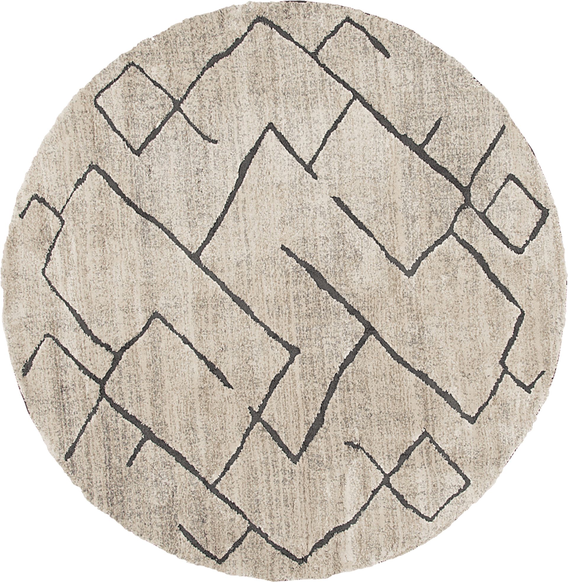 Lowy Pebble 7'10 Round Rug - Image 1