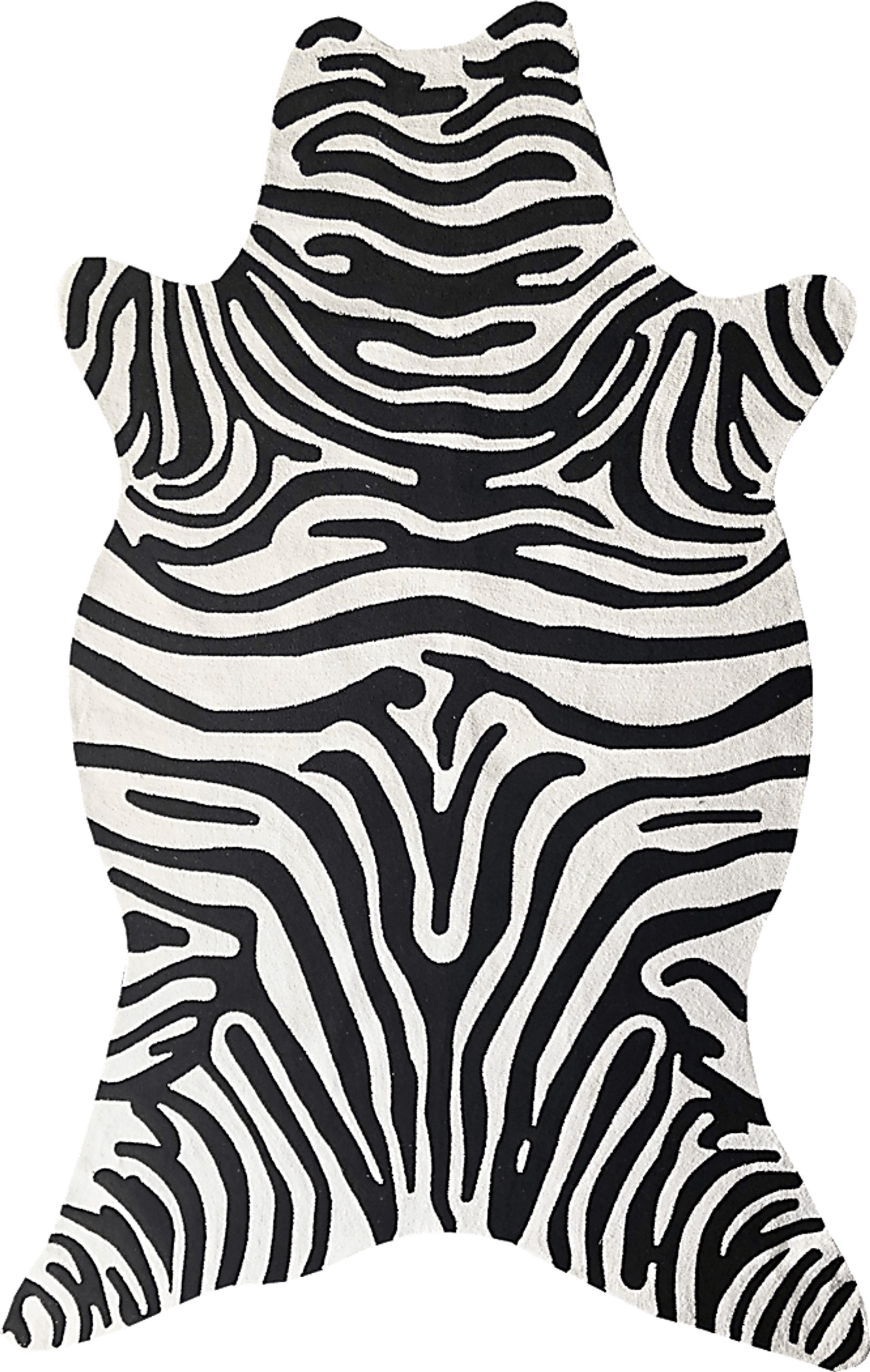 Luanyu Black 7'6 x 10'6 Indoor/Outdoor Rug - Image 1