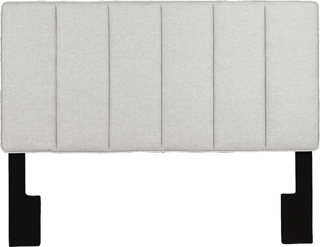 Luca Cream King Upholstered Headboard - Thumbnail - Image 2