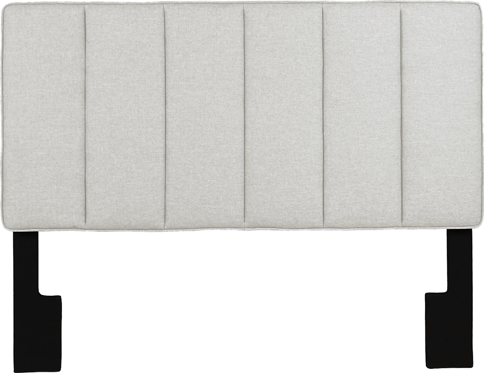 Luca Cream Queen Upholstered Headboard - Image 2