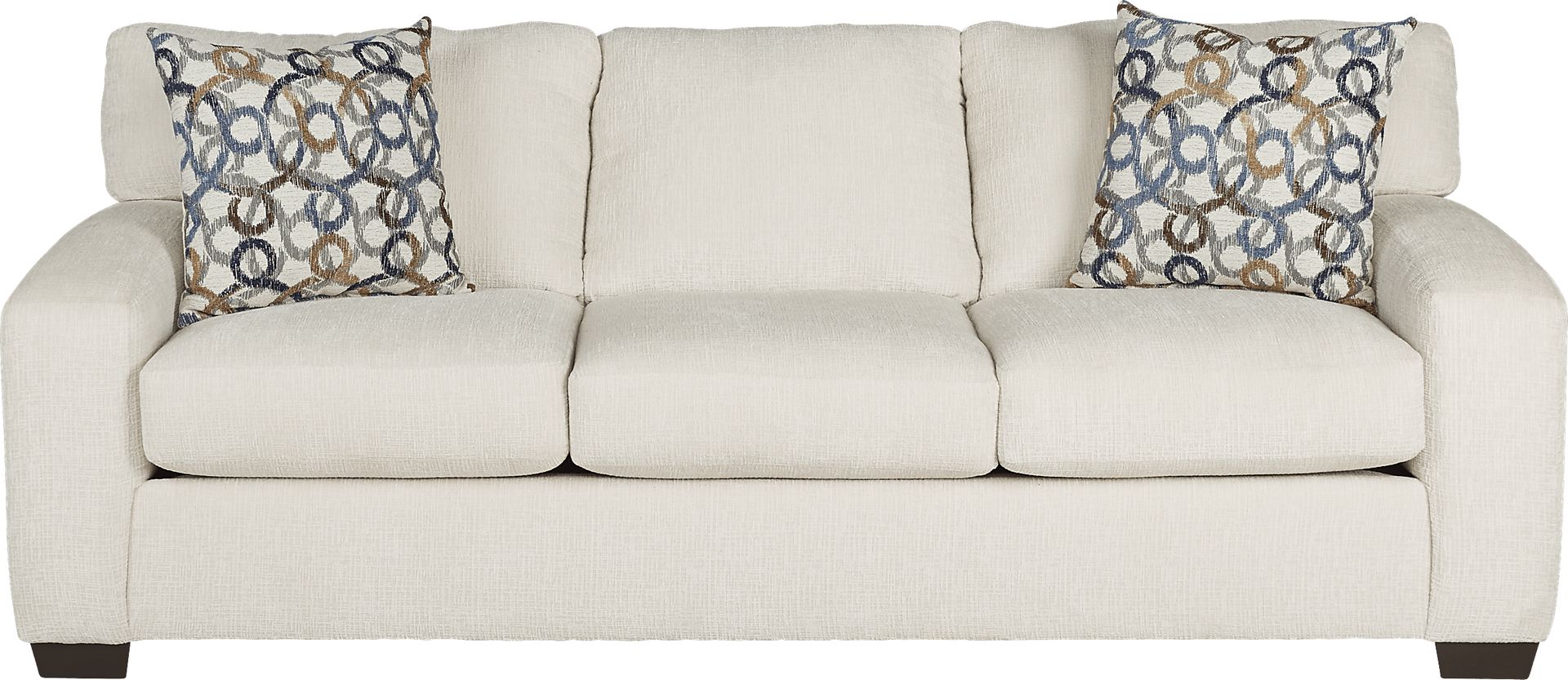 Lucan Cream Sofa - Image 1