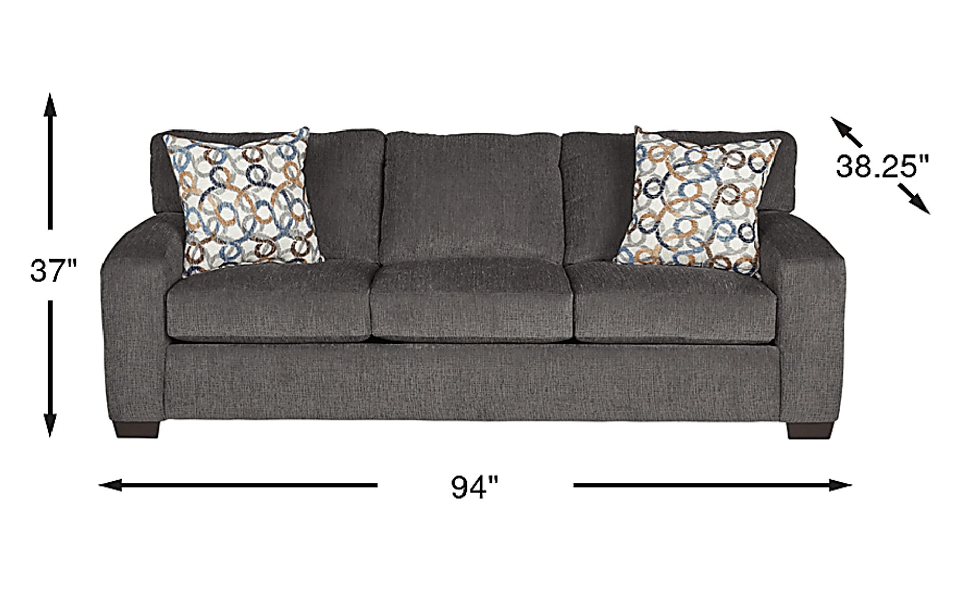 Dimension Image. Please refer to the Dimension Tab on this page for dimension details.