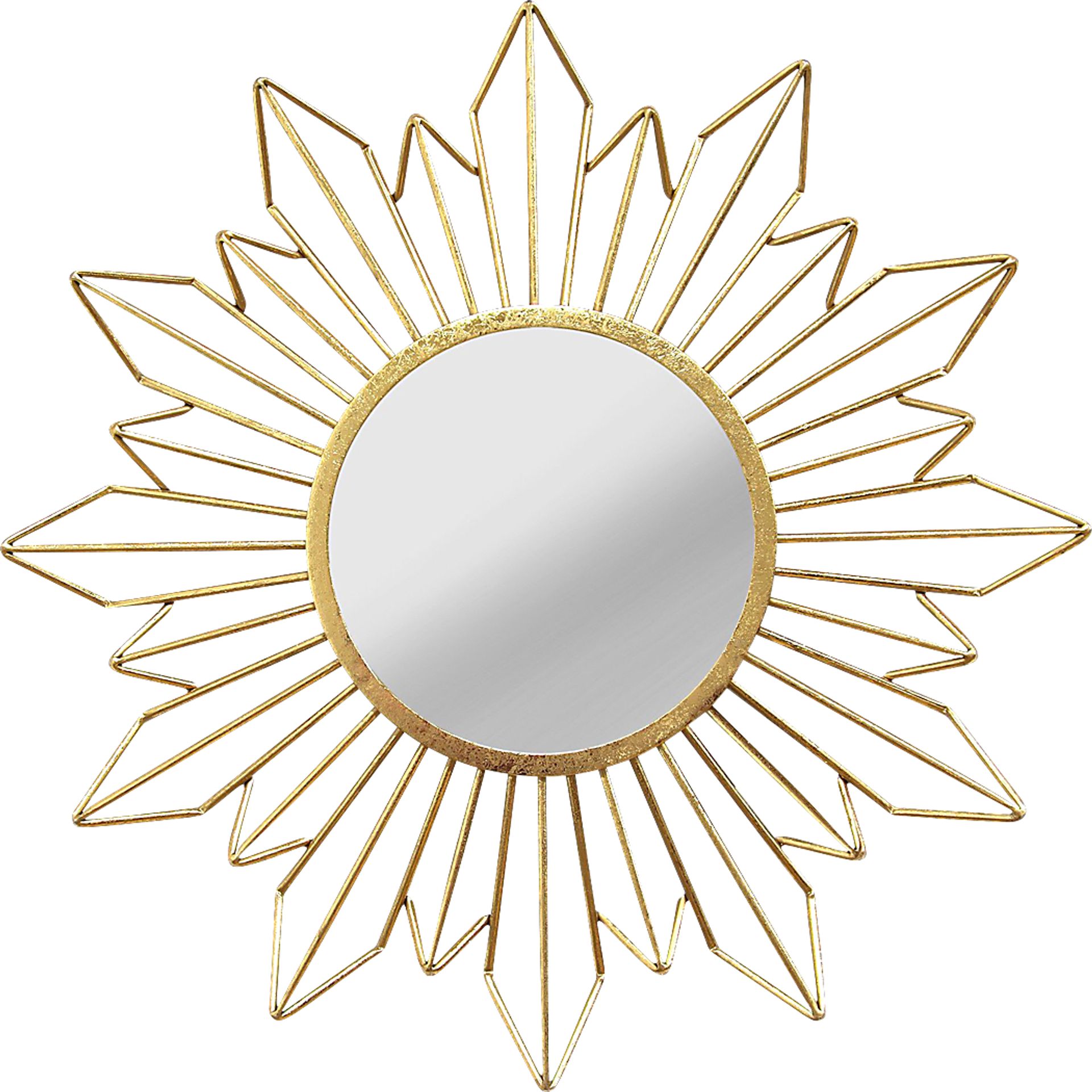 Lucely Gold Mirror - Image 1