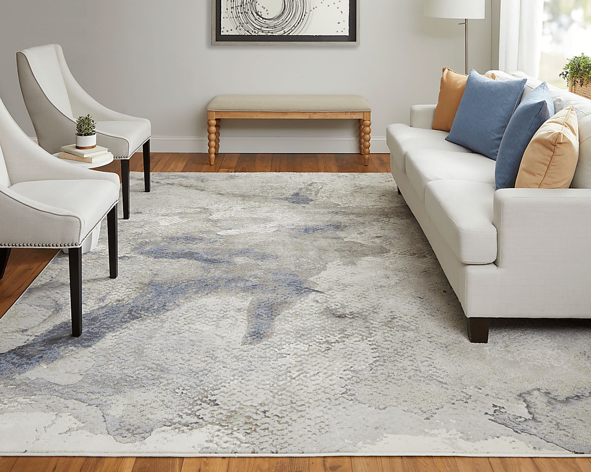 Lucent Taupe 3'10 x 6' Rug - Image 9