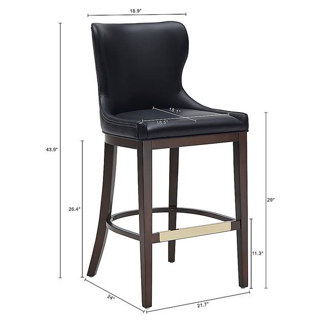 Lucentwater Black Barstool - Thumbnail - Image 9