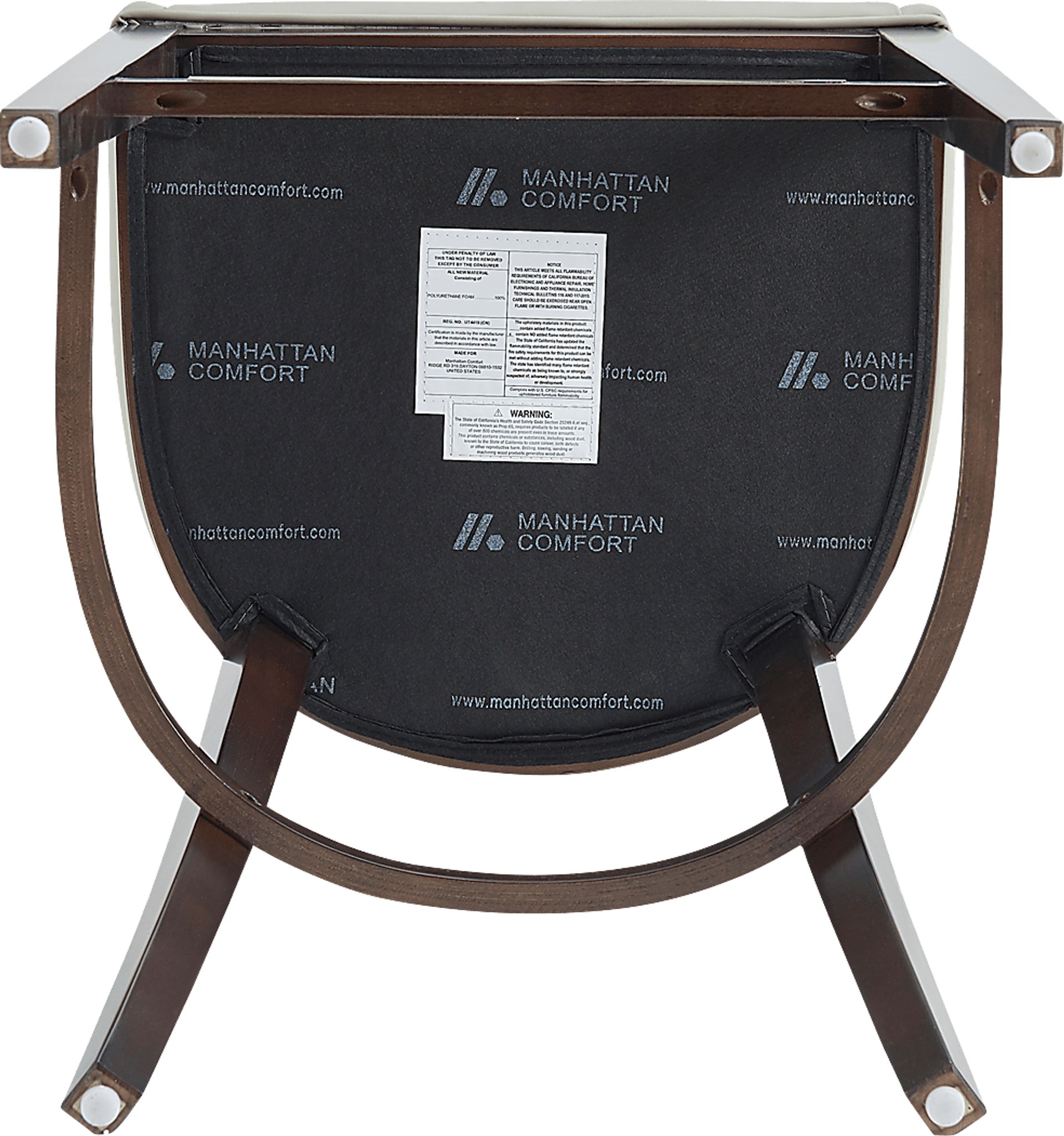 Lucentwater Stone Gray Barstool - Image 9