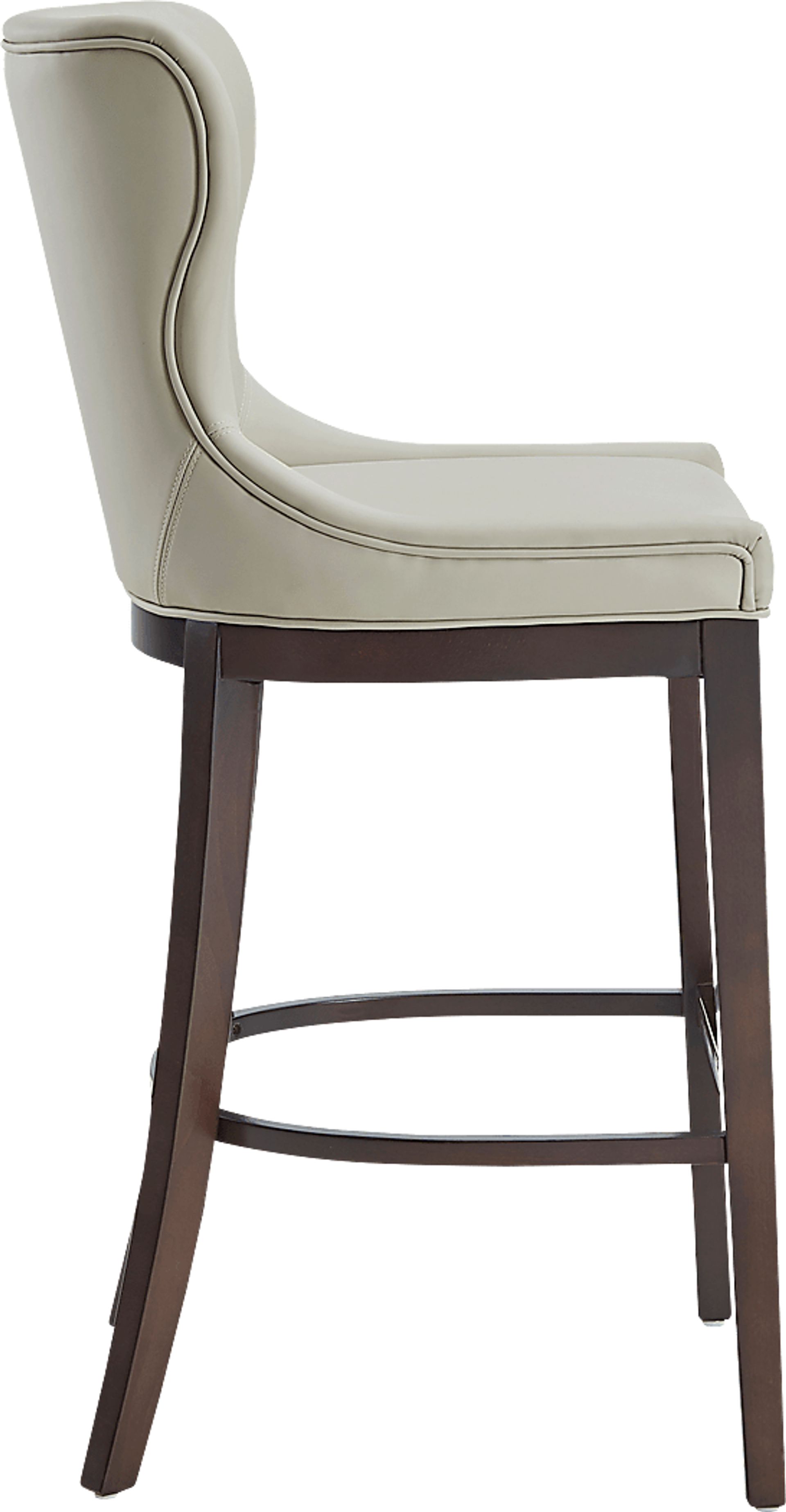 Lucentwater Stone Gray Barstool - Image 6