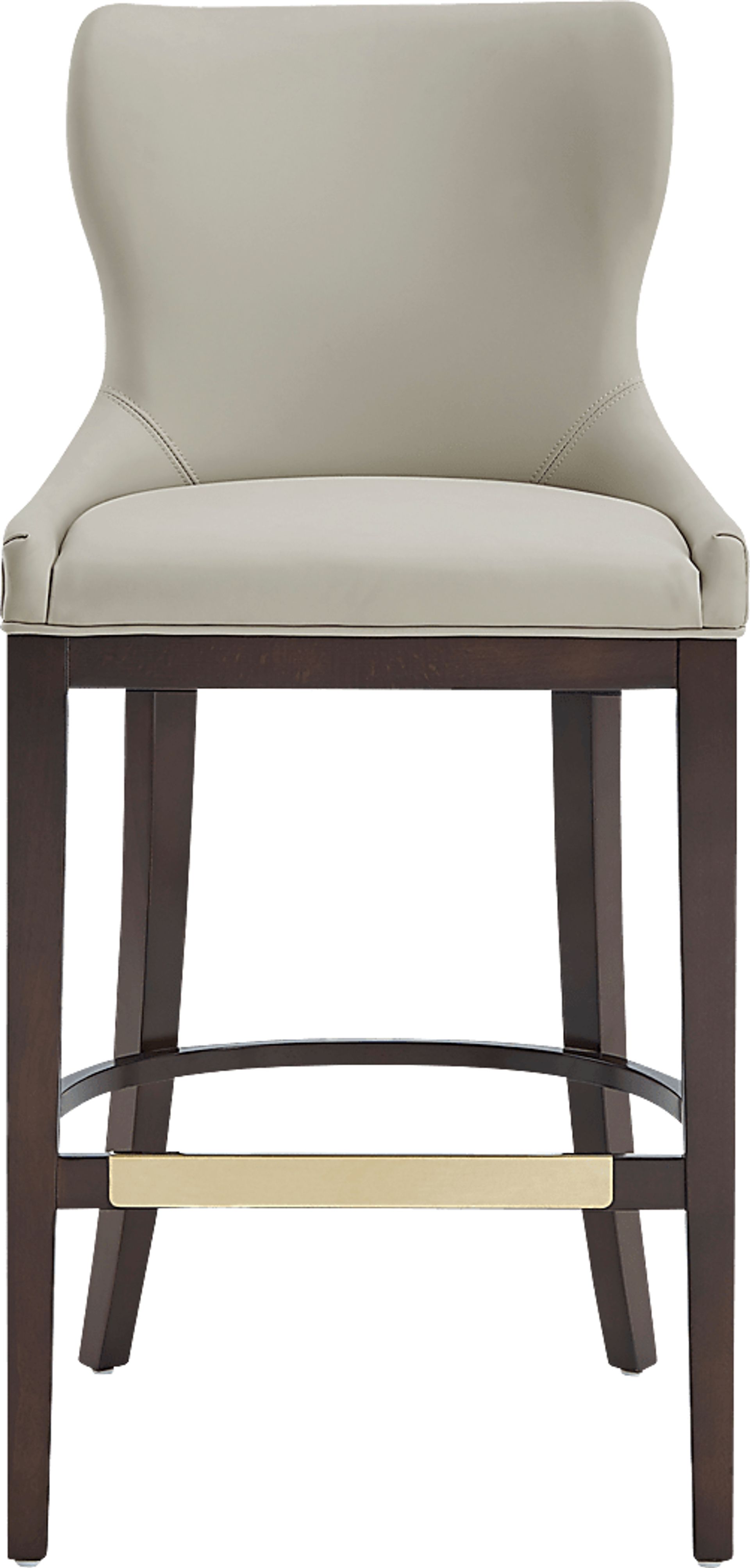 Lucentwater Stone Gray Barstool - Image 1