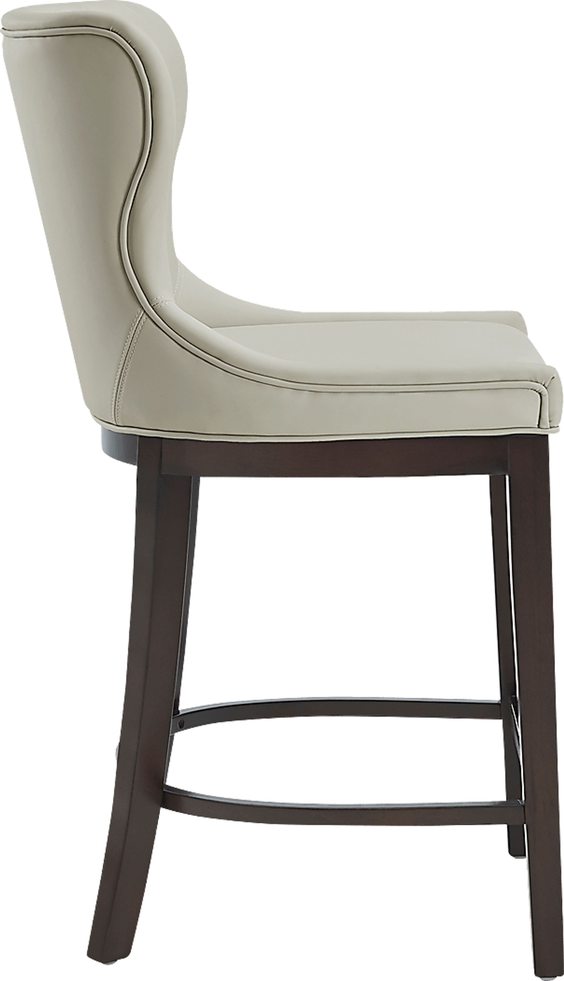 Lucentwater Stone Gray Counter Height Stool - Image 8