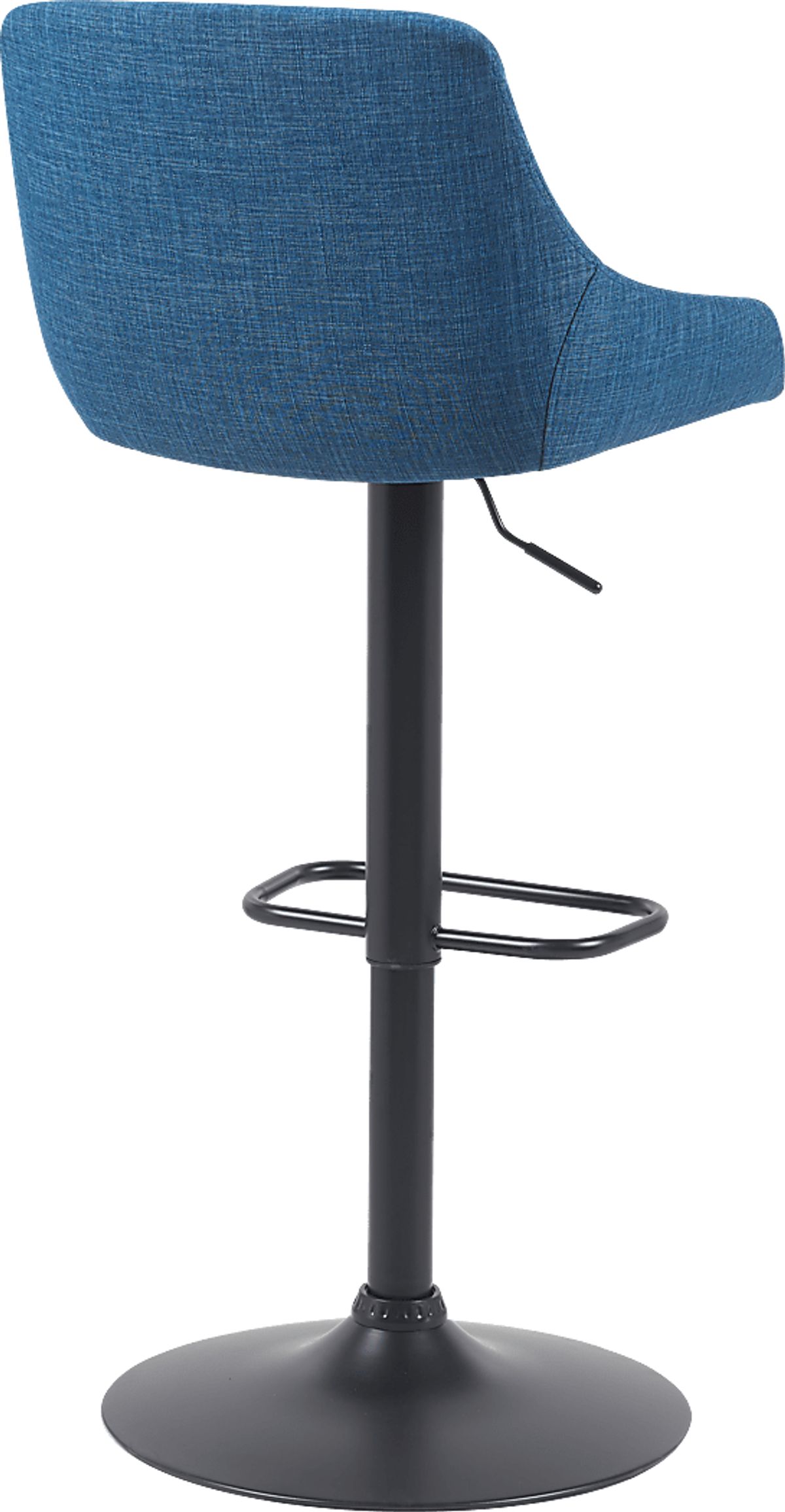 Lucenty Blue Polyester Fabric Barstool | Rooms to Go