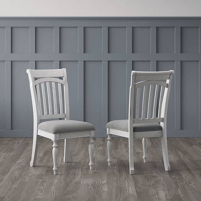 Luchars Gray Dining Chair, Set of 2 - Thumbnail - Image 5