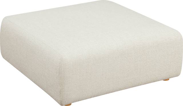 Luciay Cream Ottoman - Thumbnail - Image 3