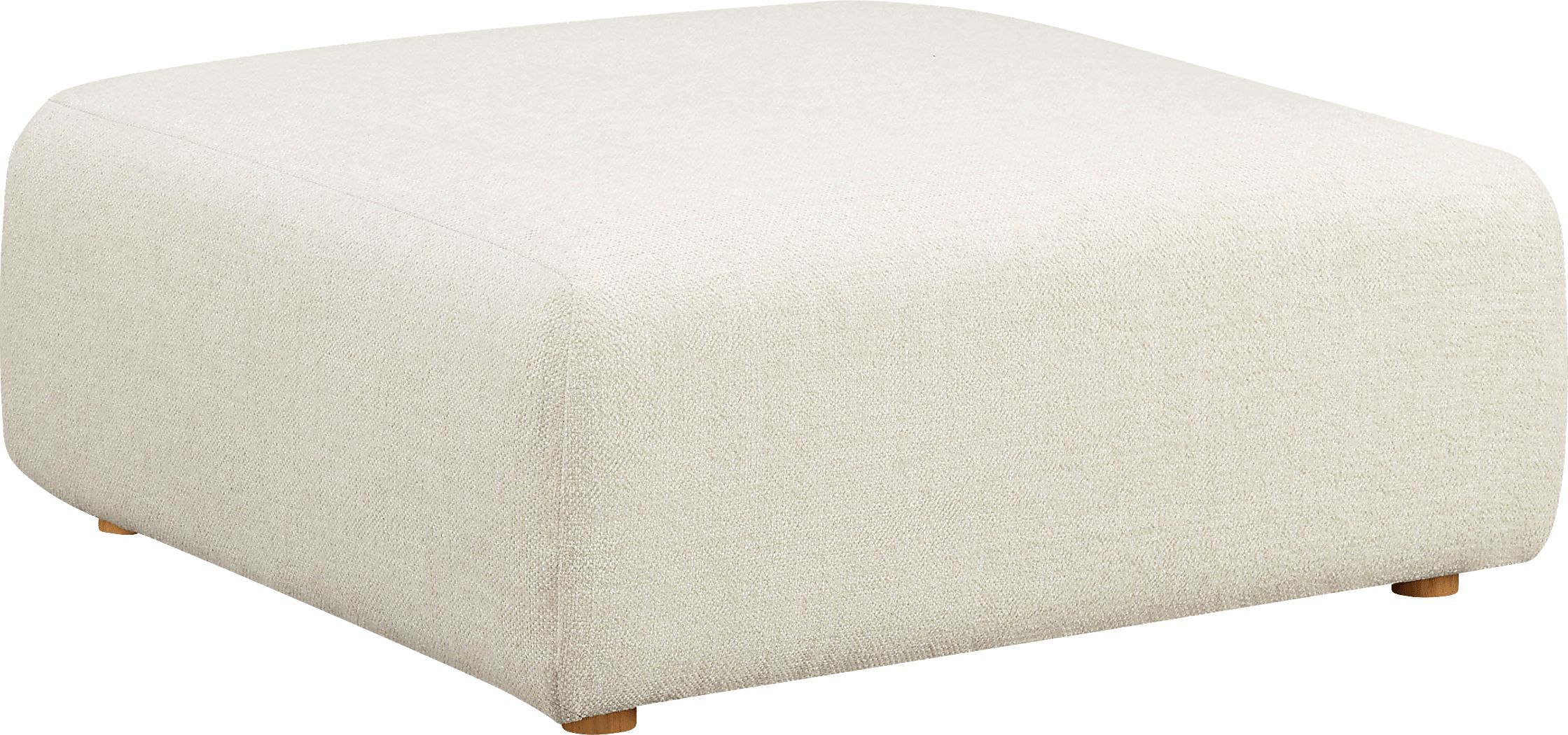 Luciay Cream Ottoman