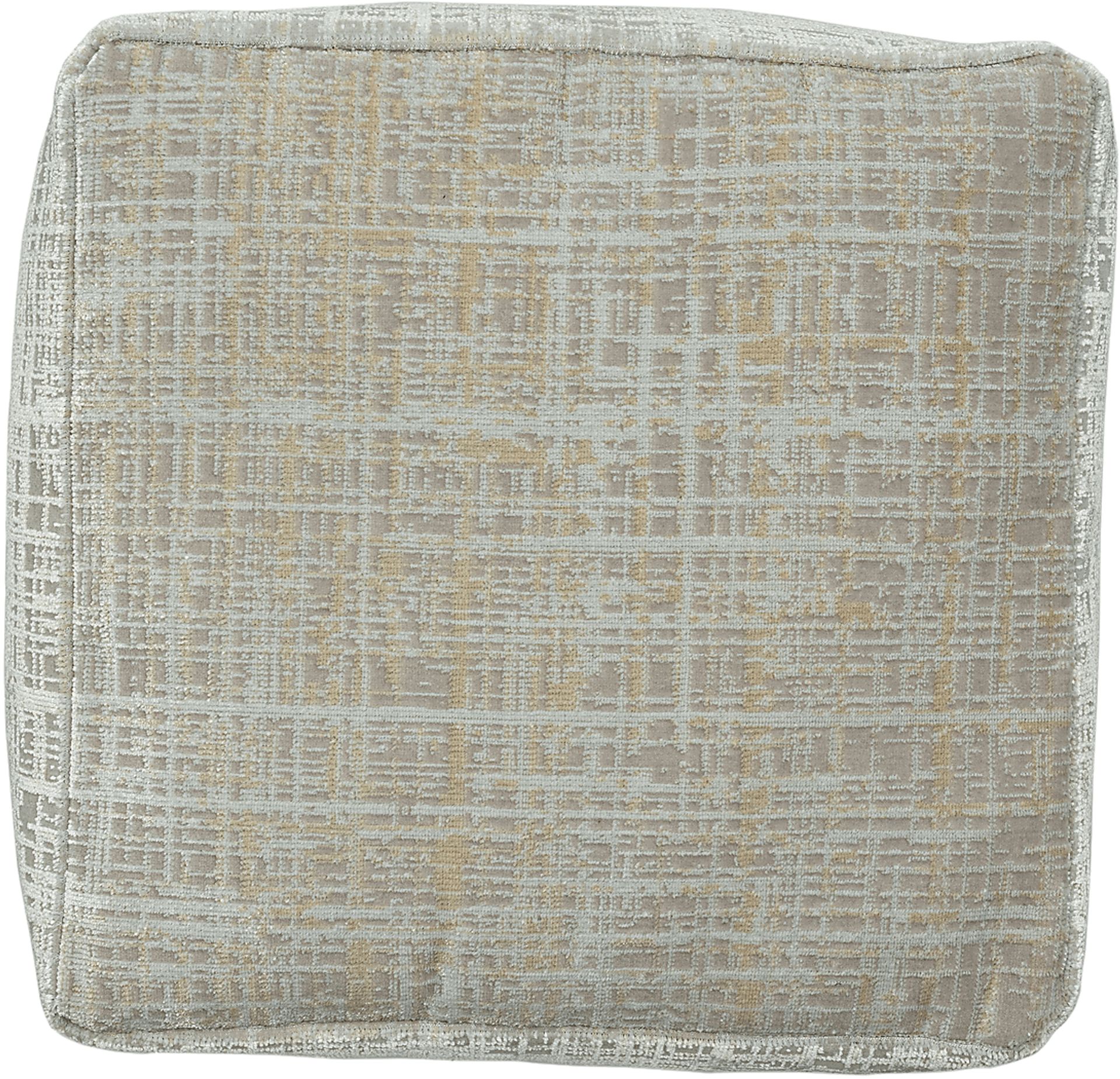 Lucilan Beige Pouf - Image 7