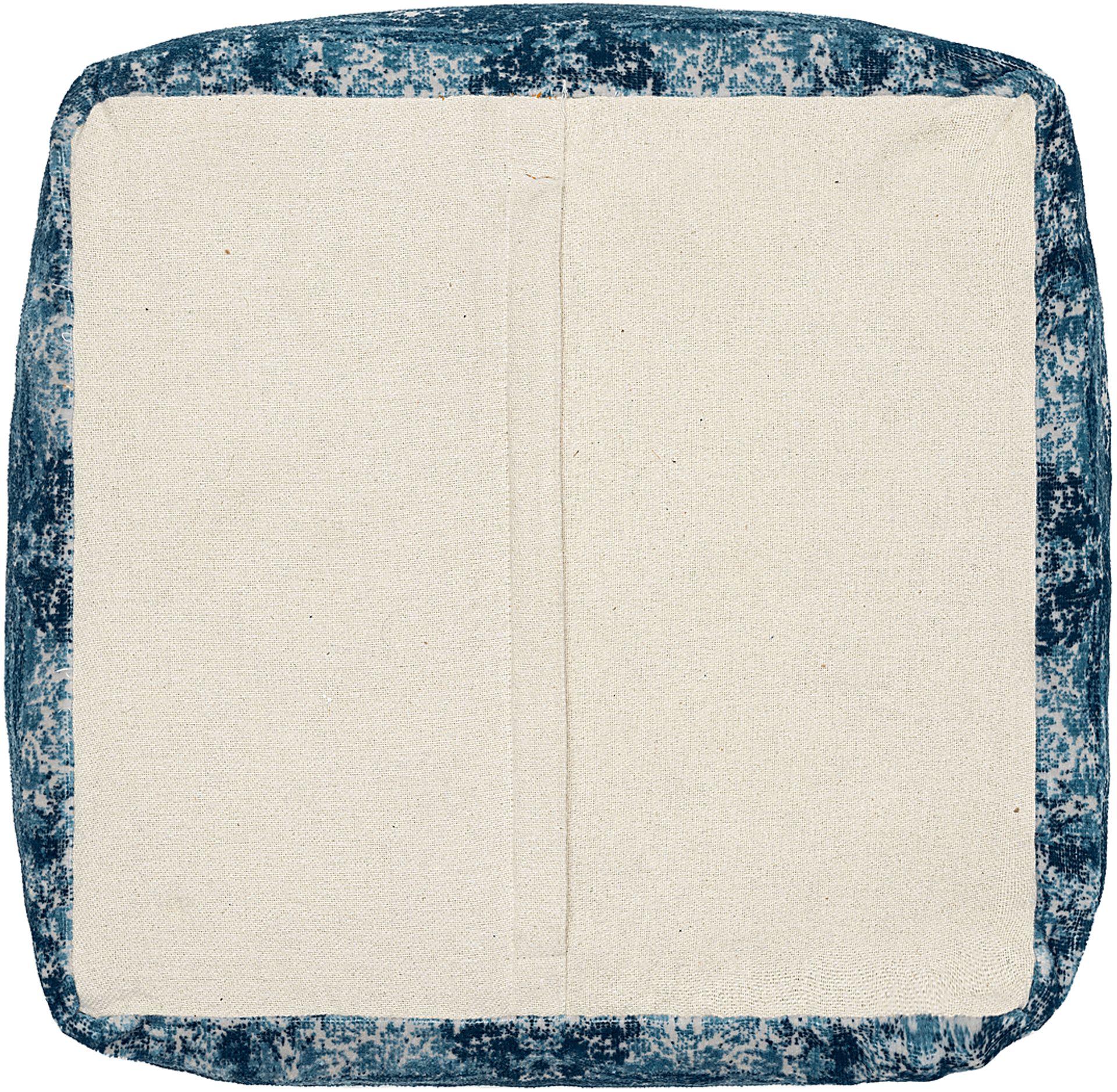 Natalina Dark Blue Pouf - Image 7