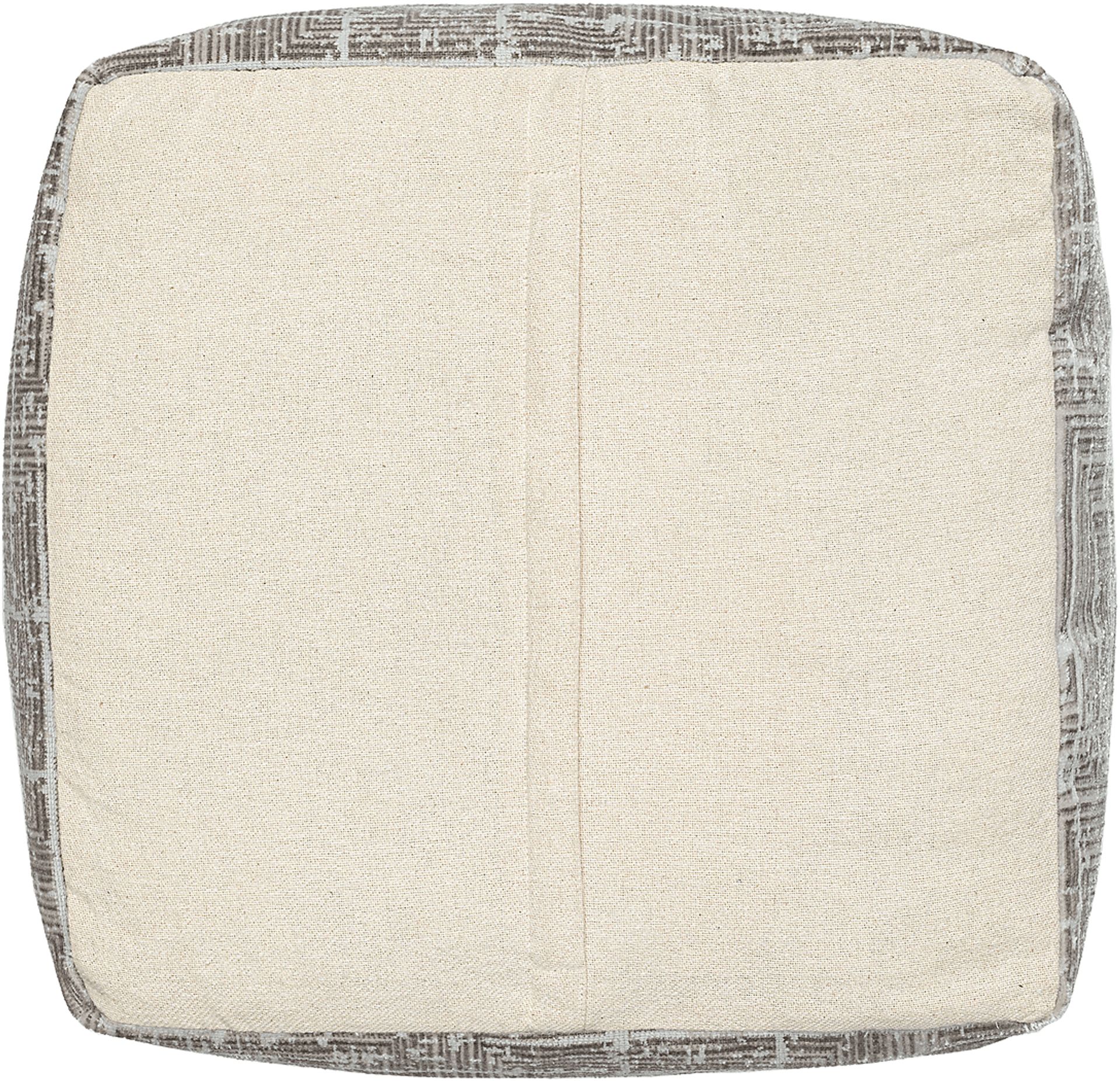Marie Gray Pouf - Image 4