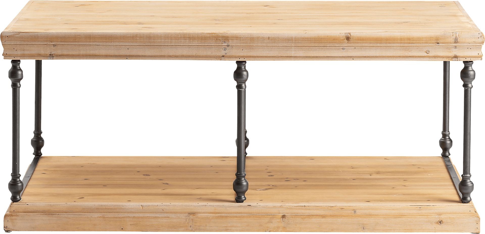 Lucileta Brown Cocktail Table - Image 1