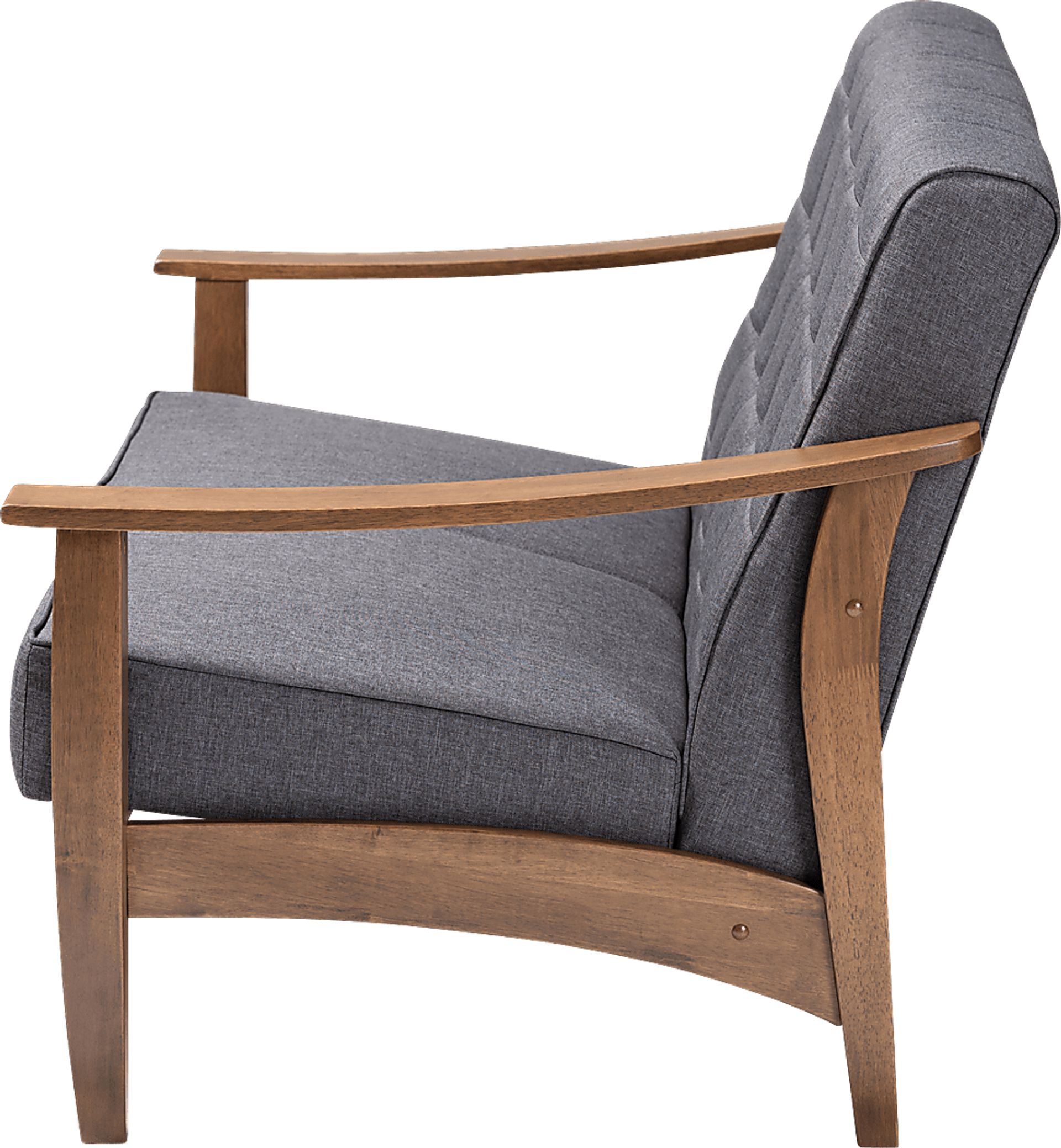 Lucilla Gray Settee - Image 4