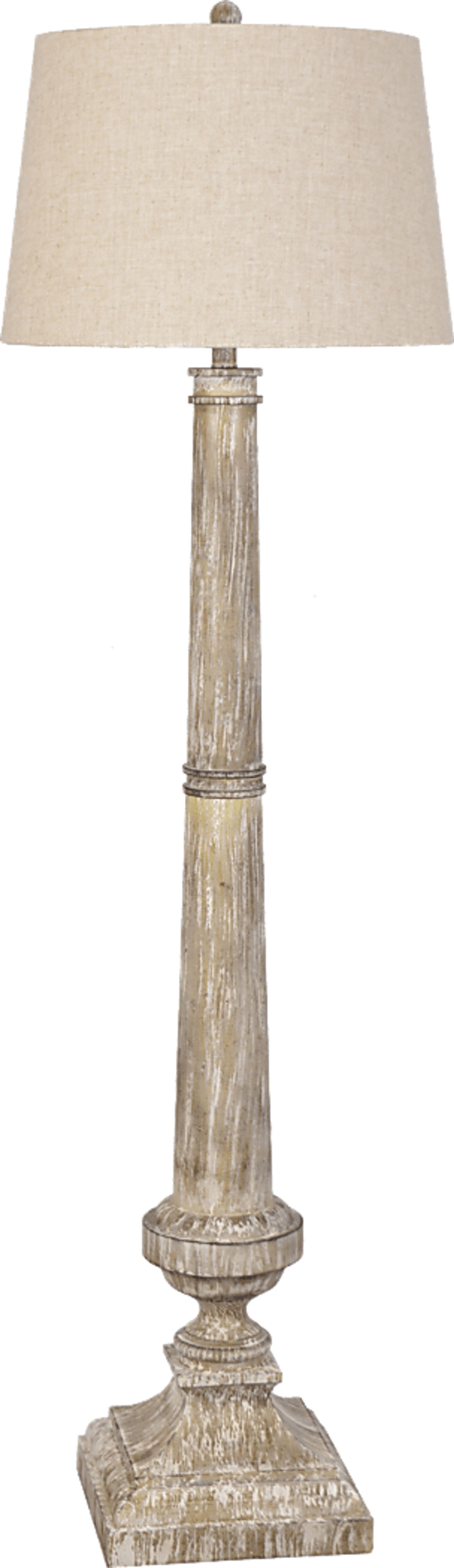 Lucille Loft Brown Floor Lamp - Image 1