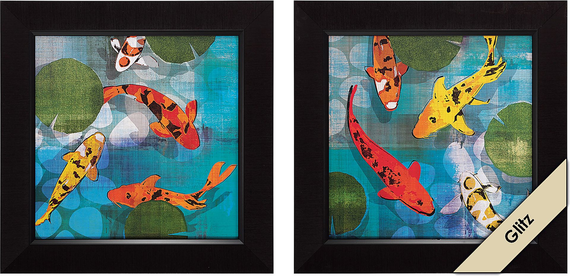 Lucky Koi Set of 2 Artwork - Image 1