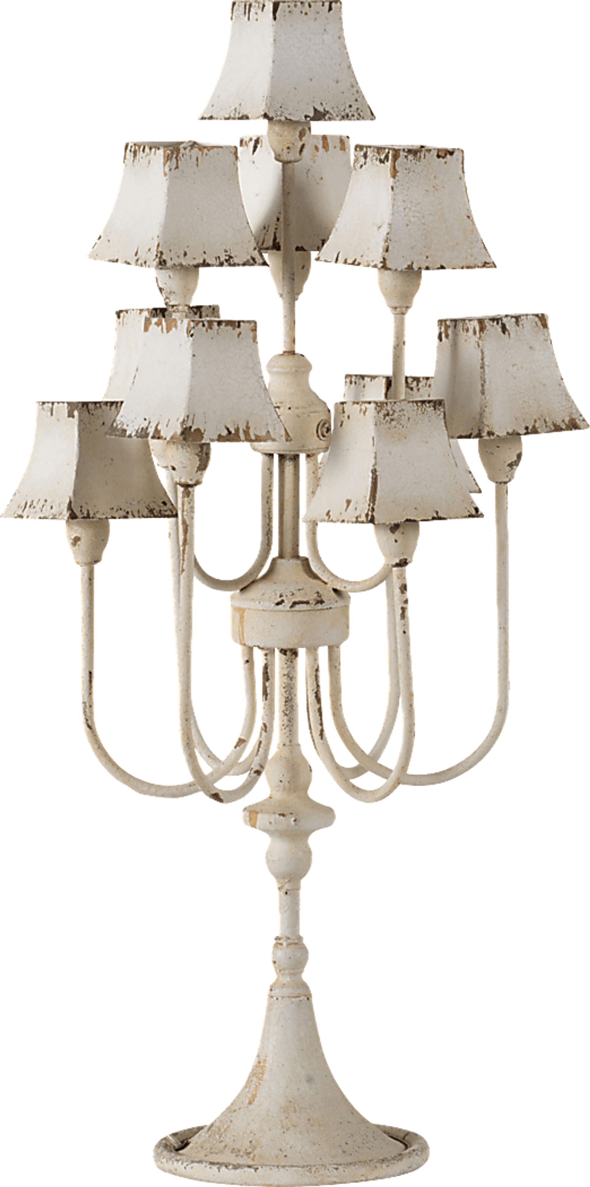 Lucky Lane White Lamp - Image 1