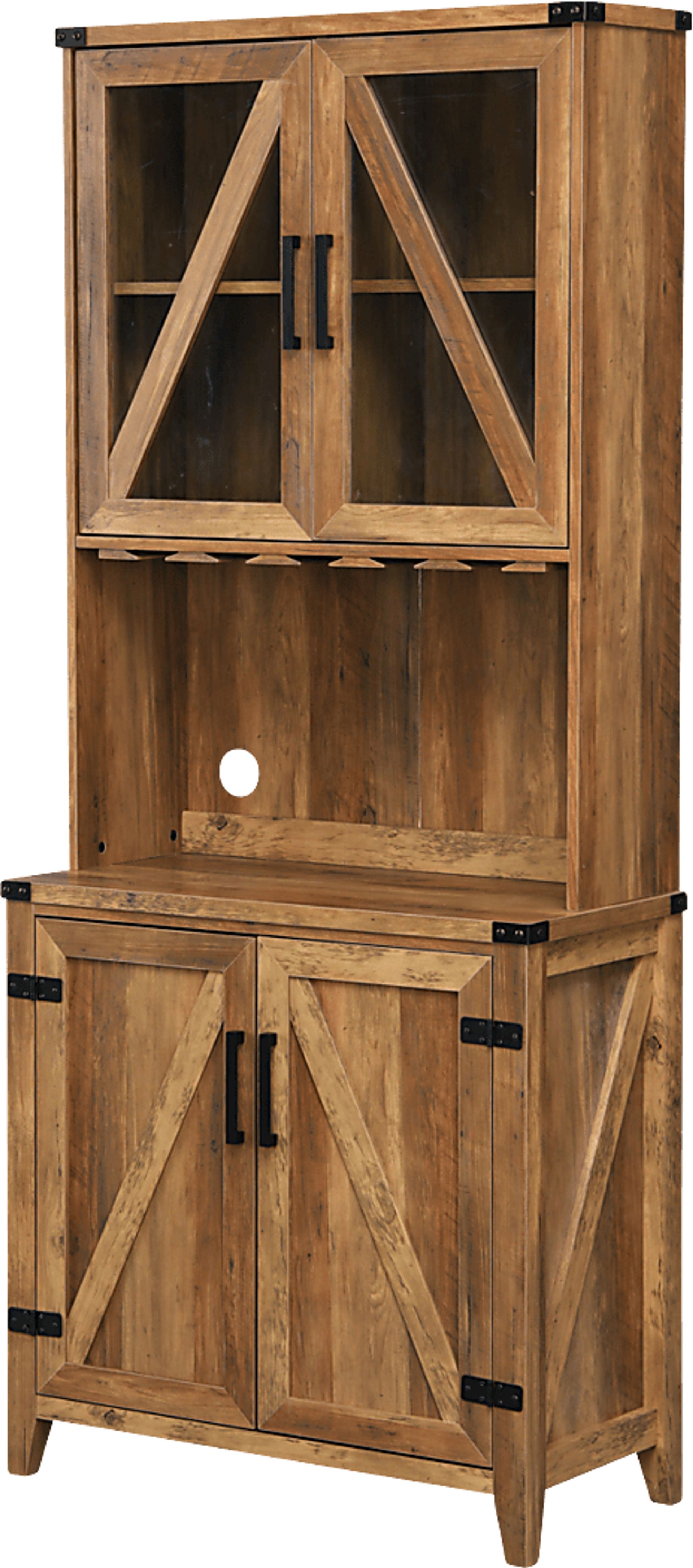 Ludlam Brown Bar Cabinet - Image 3