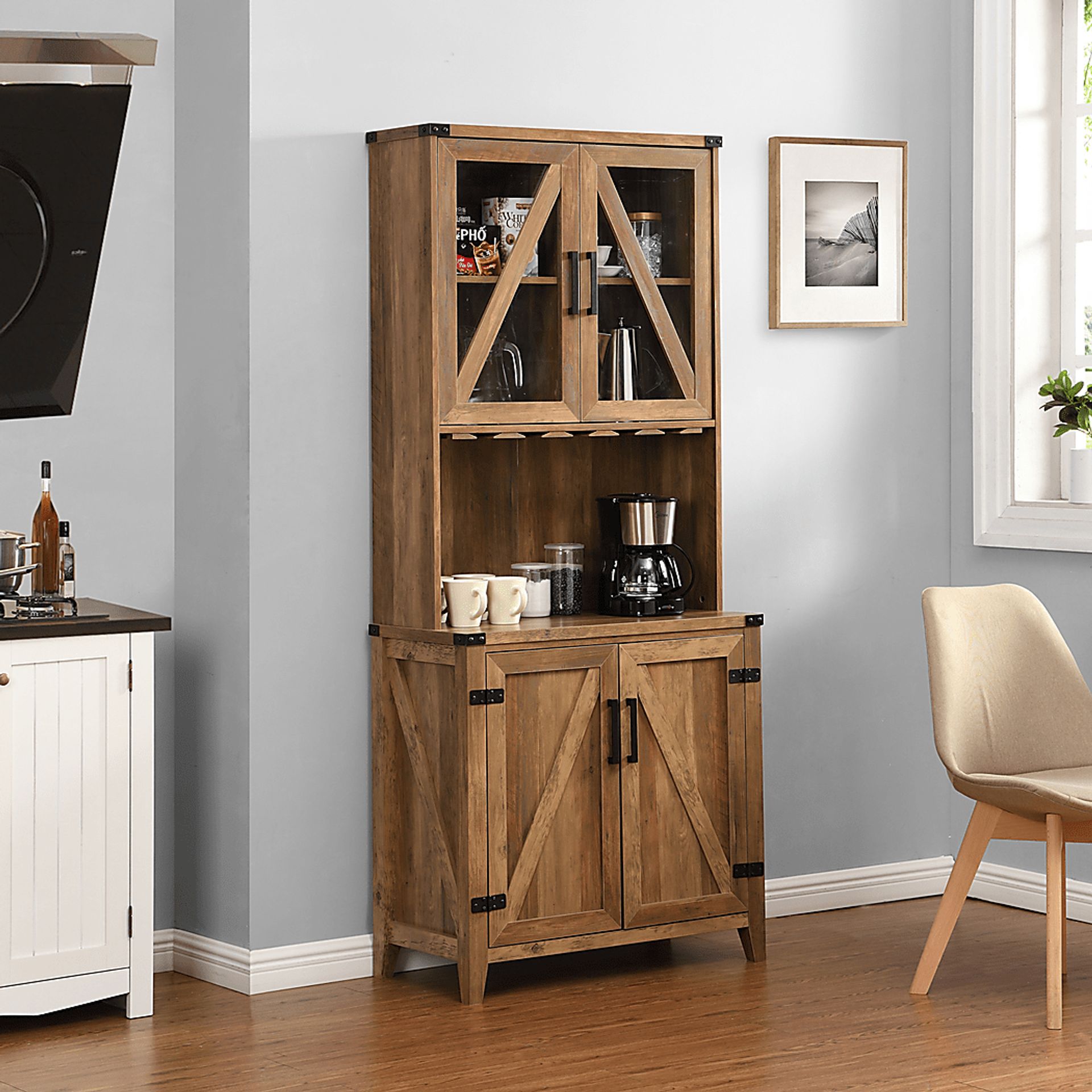 Ludlam Brown Bar Cabinet - Image 7