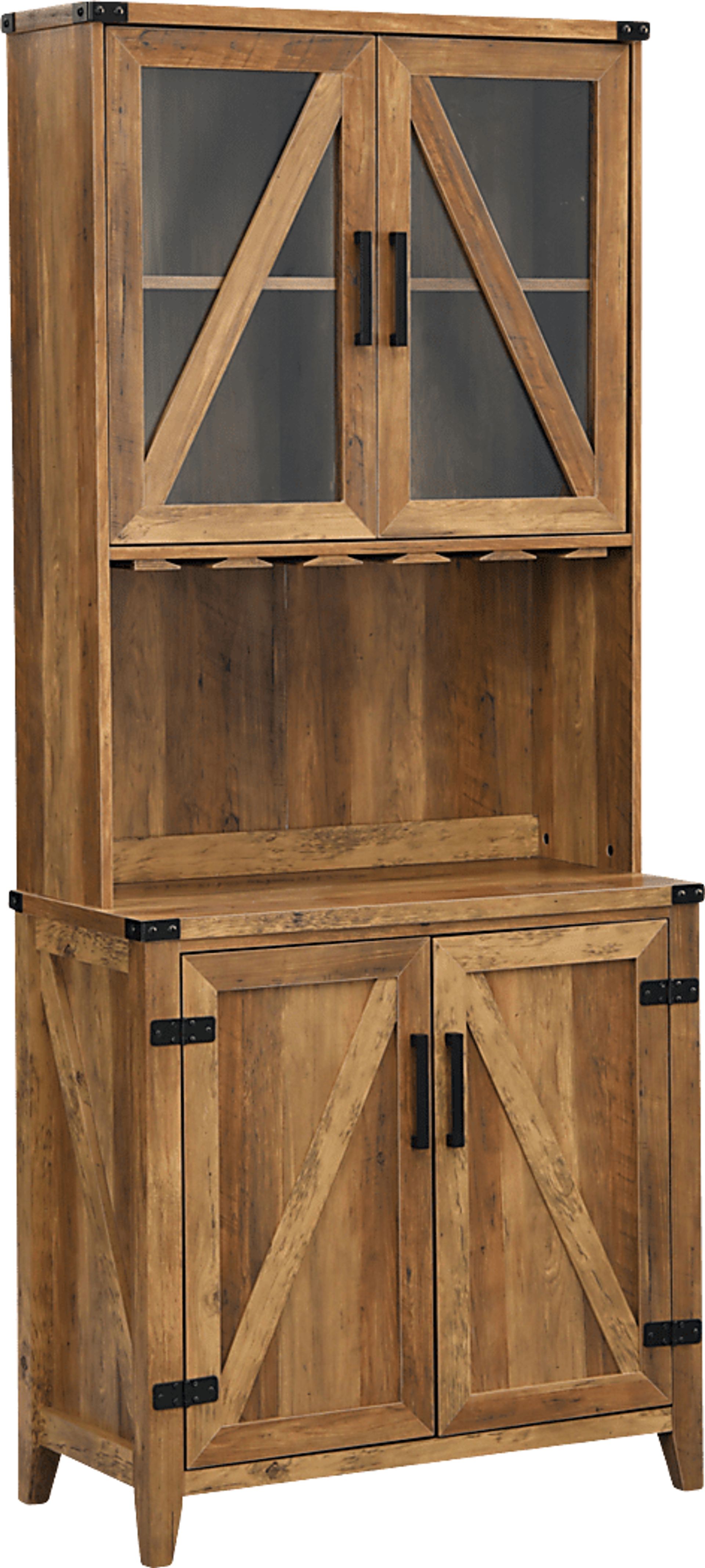 Ludlam Brown Bar Cabinet - Image 1