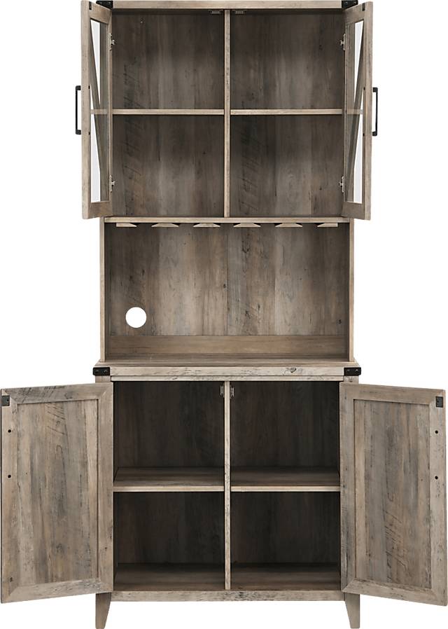 Ludlam Gray Bar Cabinet - Thumbnail - Image 3