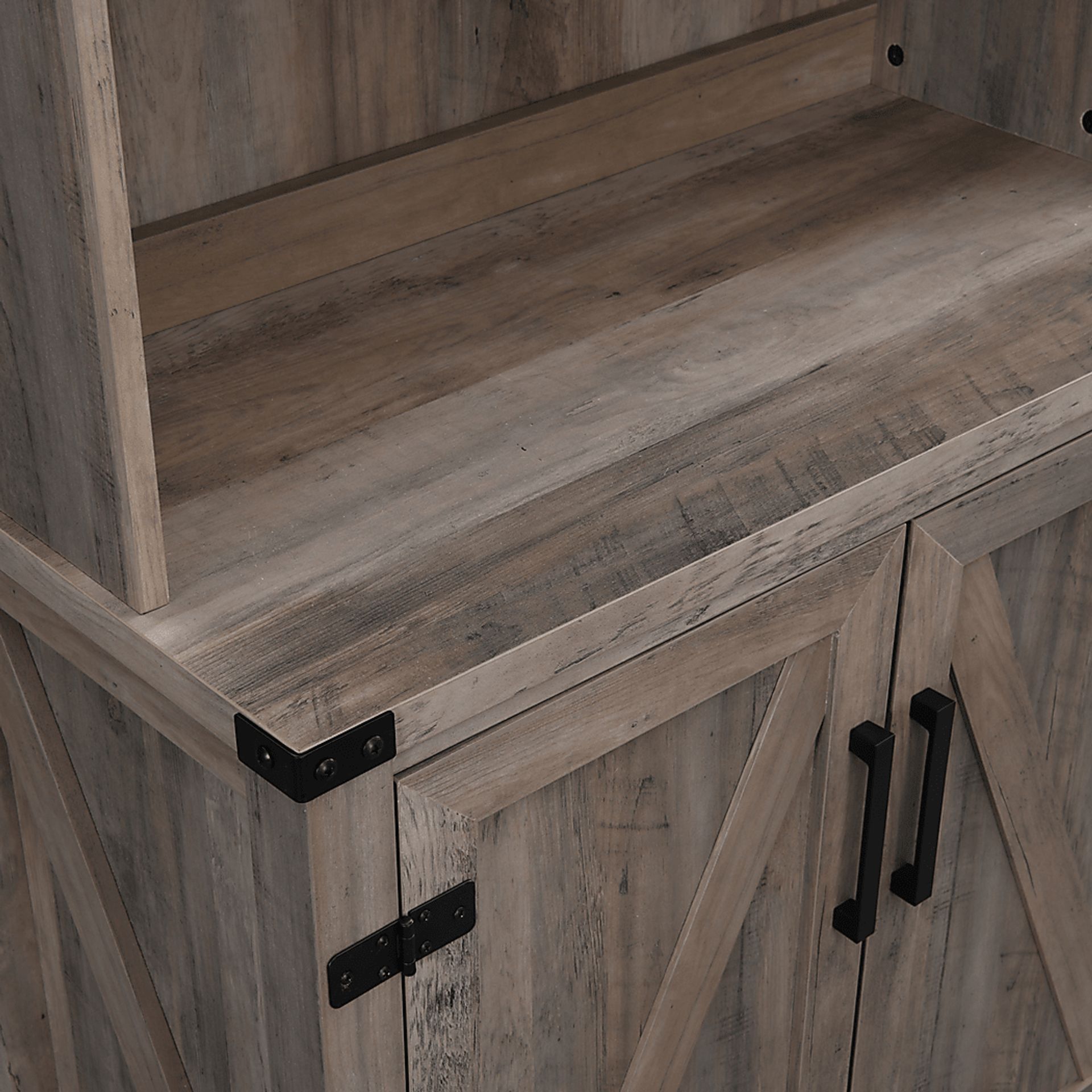 Ludlam Gray Bar Cabinet - Image 4