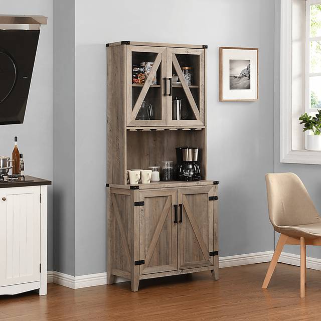 Ludlam Gray Bar Cabinet - Thumbnail - Image 7