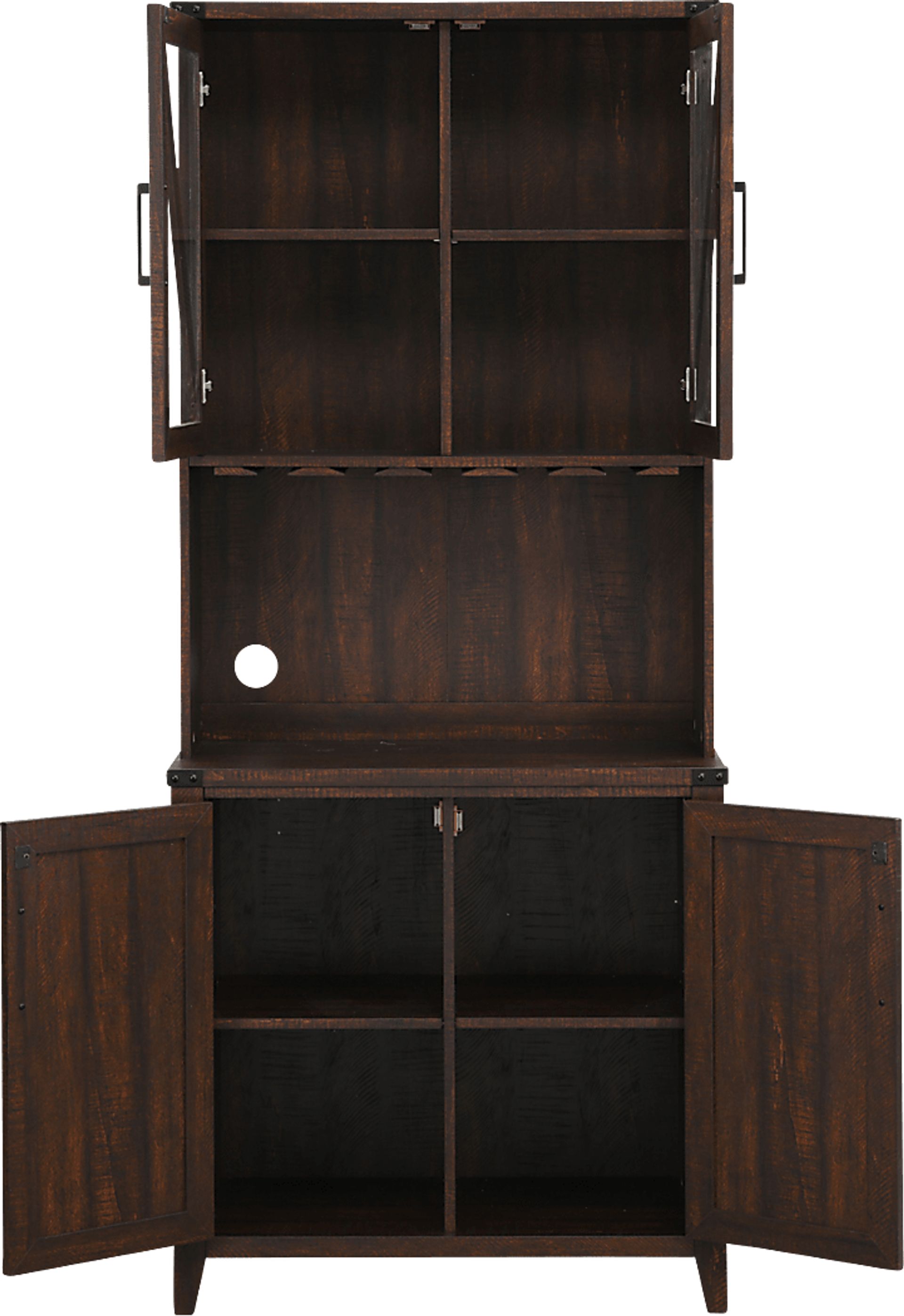 Ludlam Mahogany Bar Cabinet - Image 3
