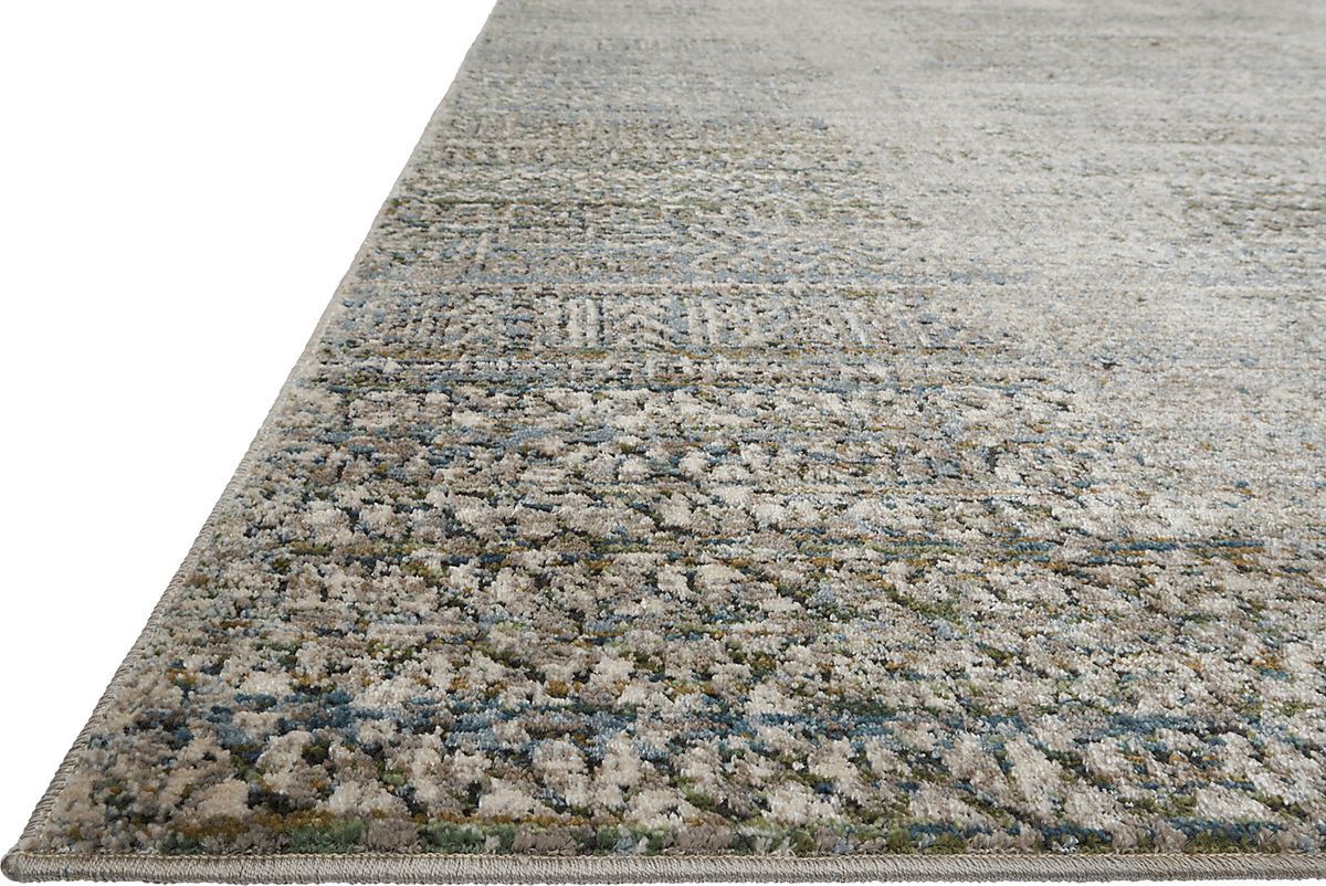 Ludwik Ivory Beige Polypropylene Fabric Rug | Rooms to Go