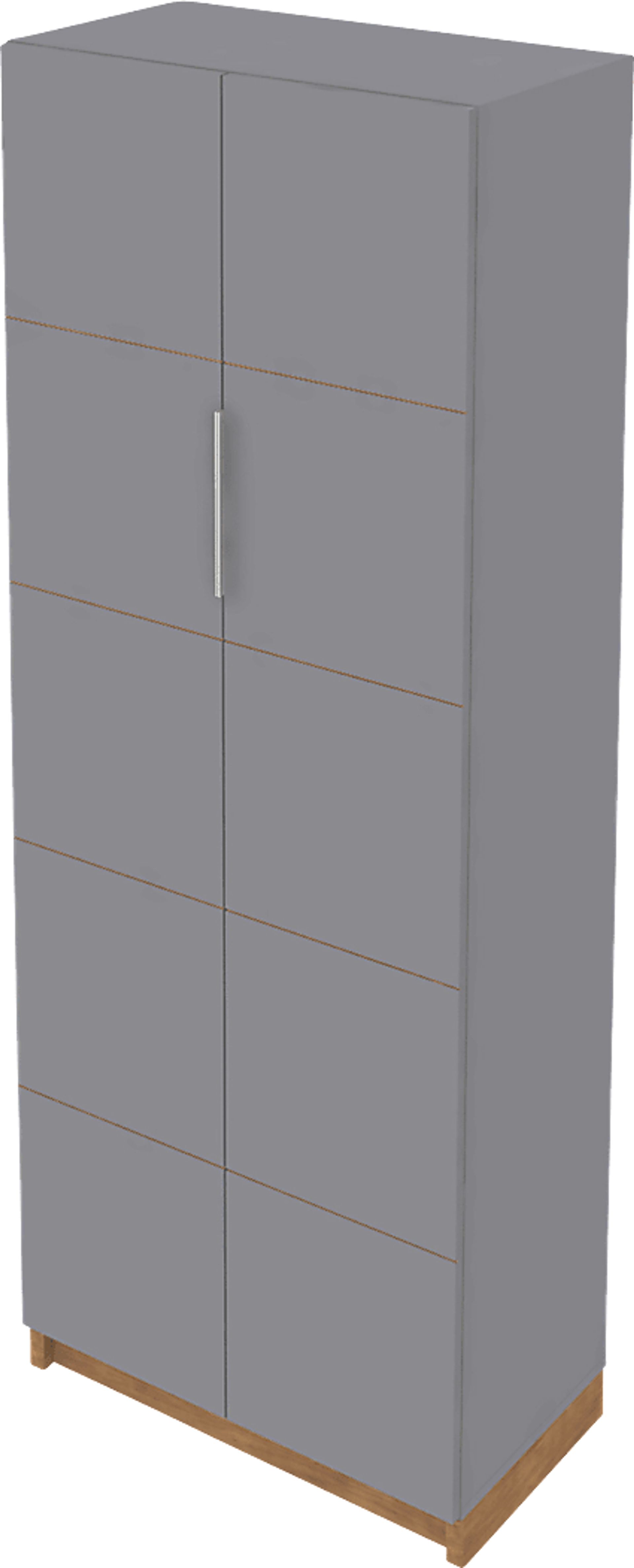 Lufberry Gray Bookcase - Image 2