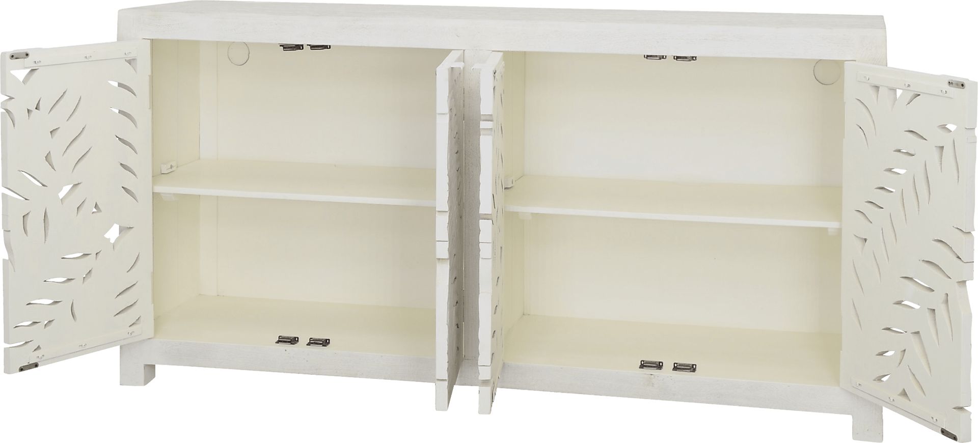 Lufburrow White Credenza - Image 3