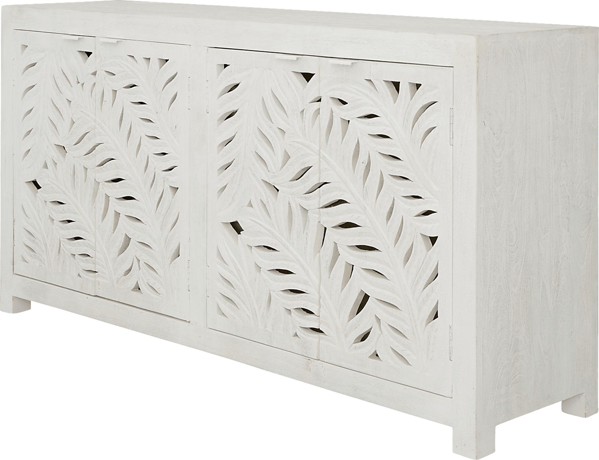 Lufburrow White Credenza - Image 4