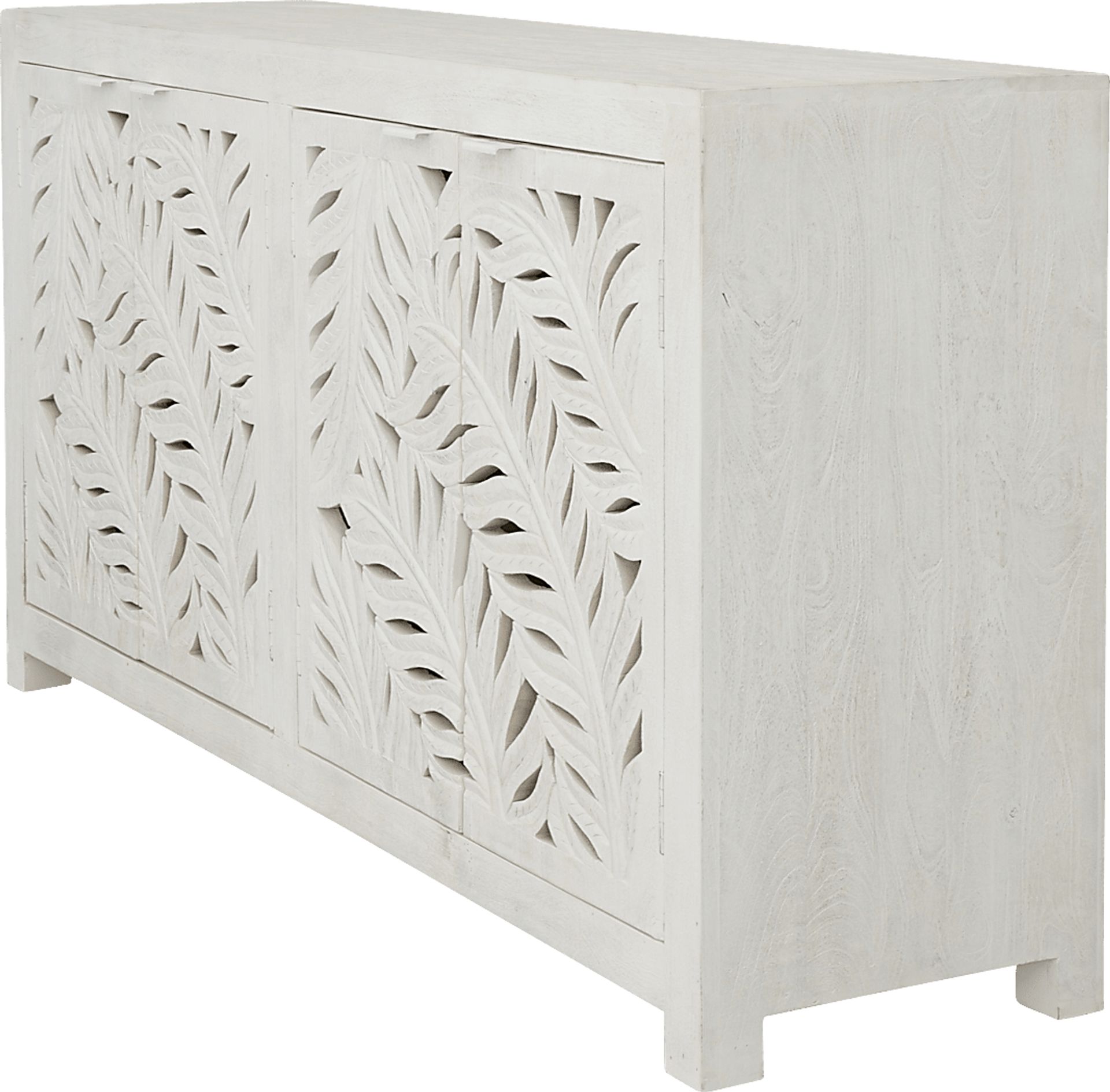 Lufburrow White Credenza - Image 5