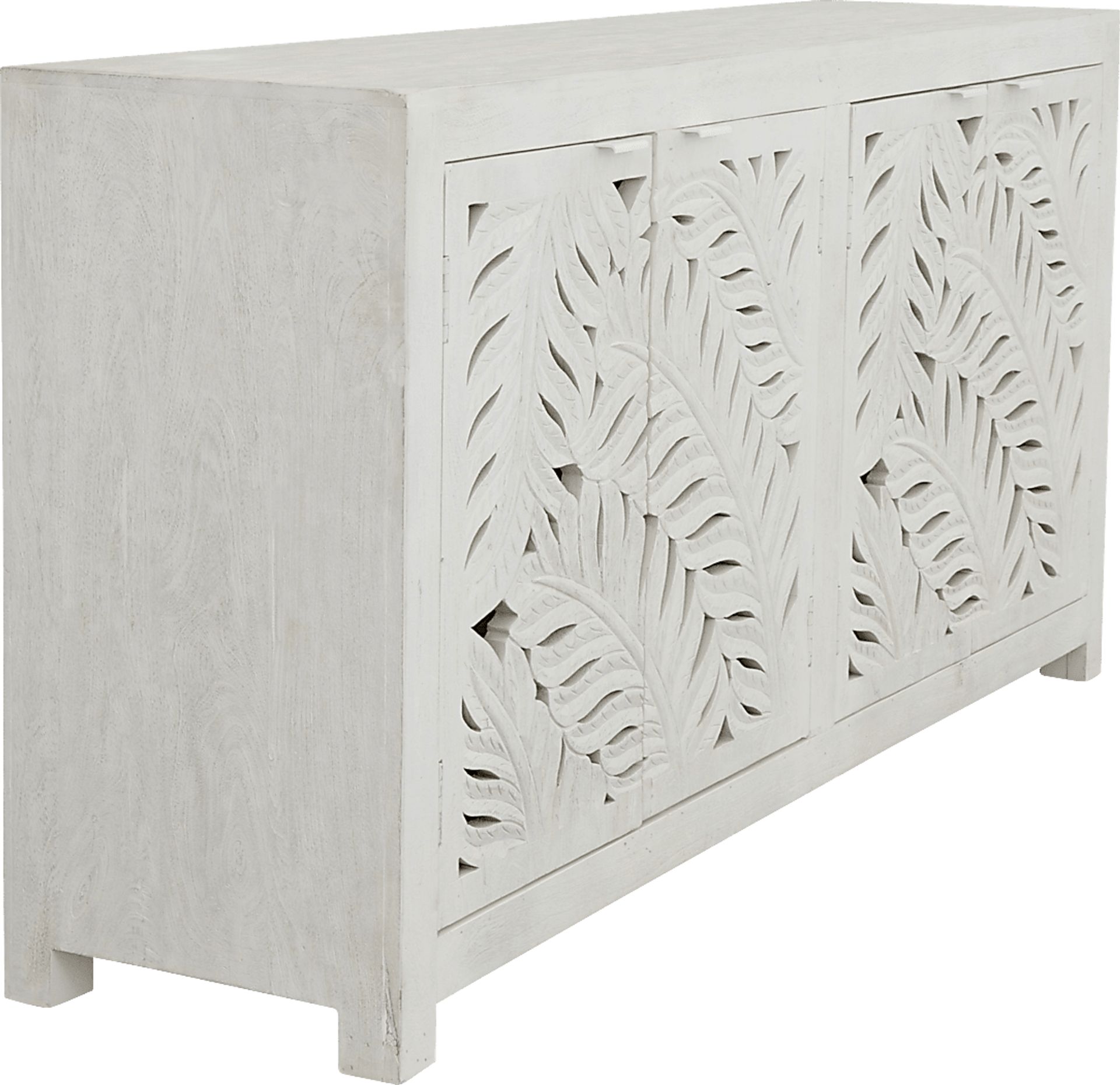 Lufburrow White Credenza - Image 6
