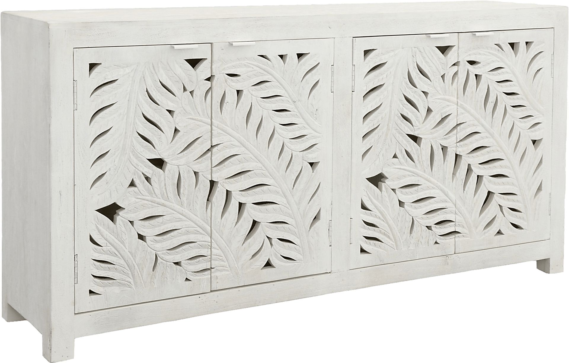 Lufburrow White Credenza - Image 1