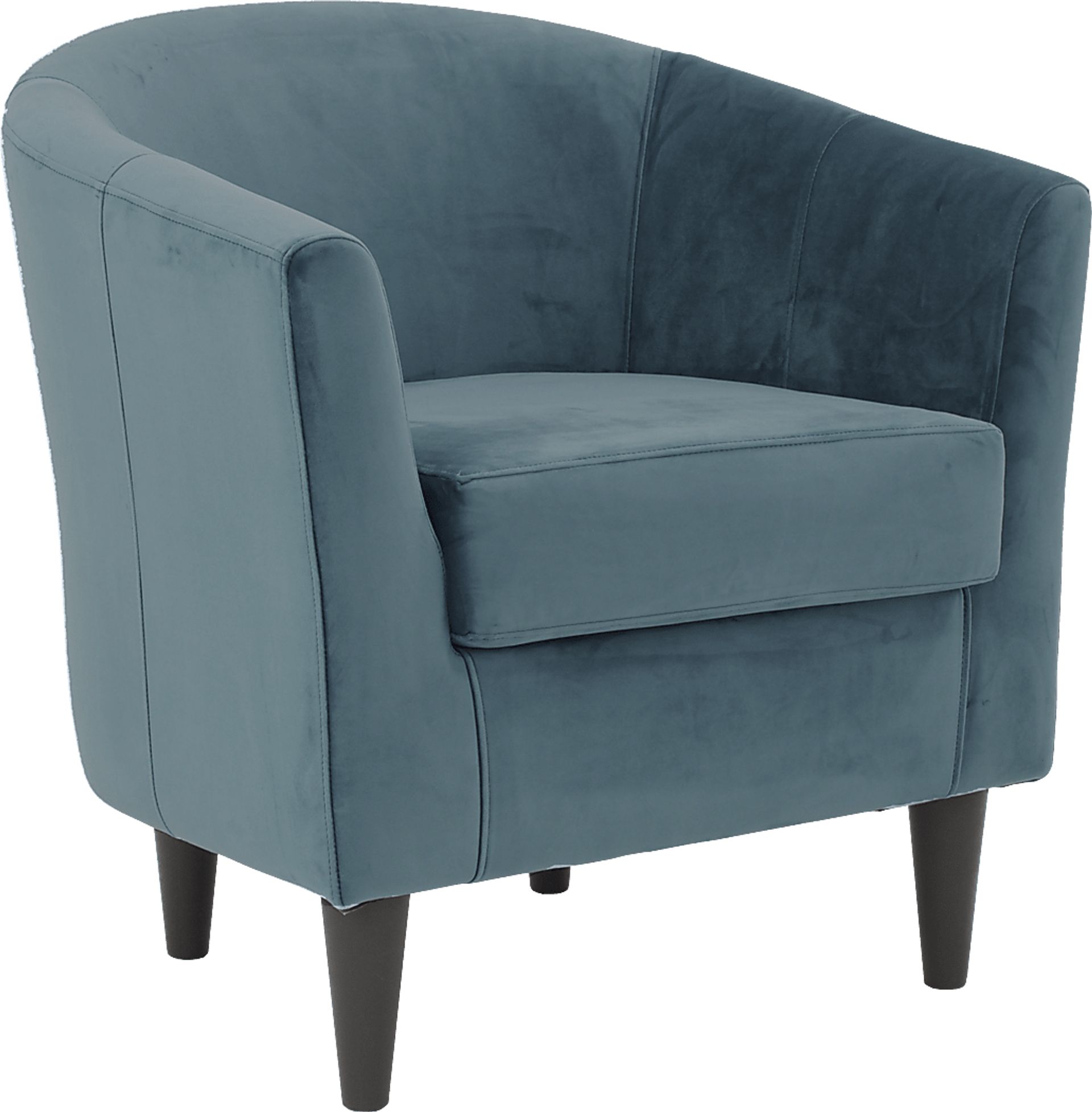 Lughala Teal Accent Chair - Image 1