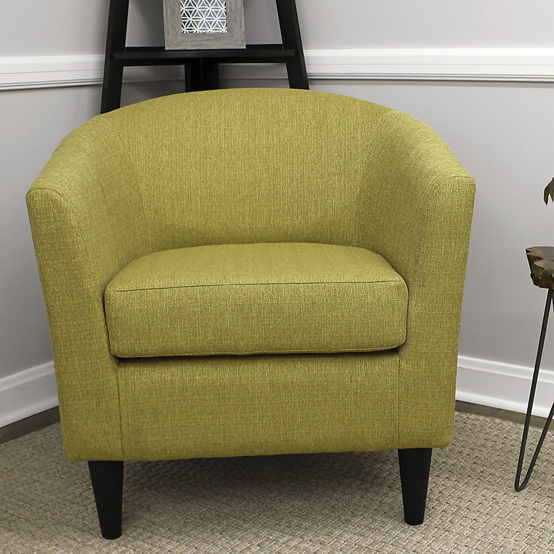 Lughala Yellow Accent Chair - Image 2