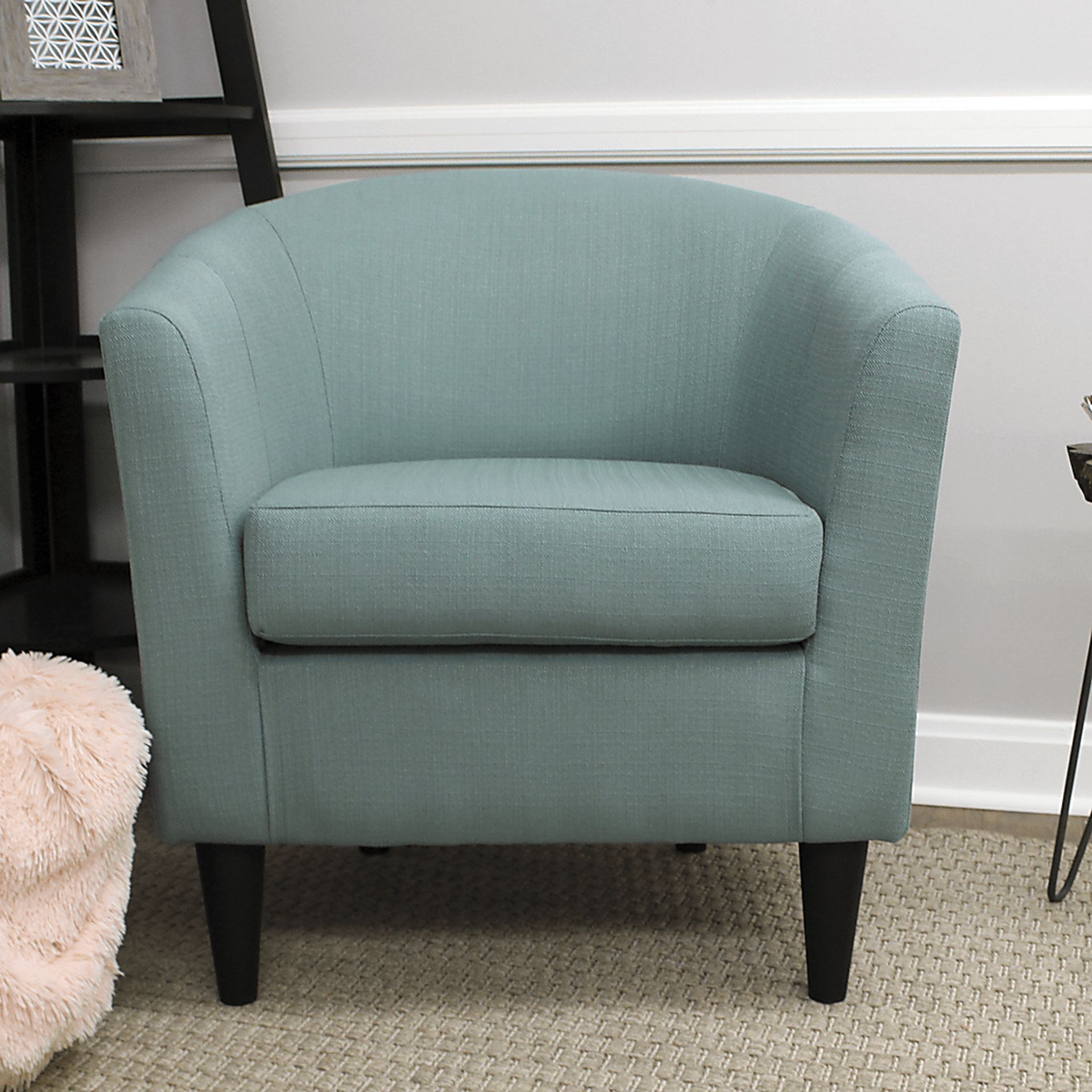 Lughala Light Blue Accent Chair - Image 2