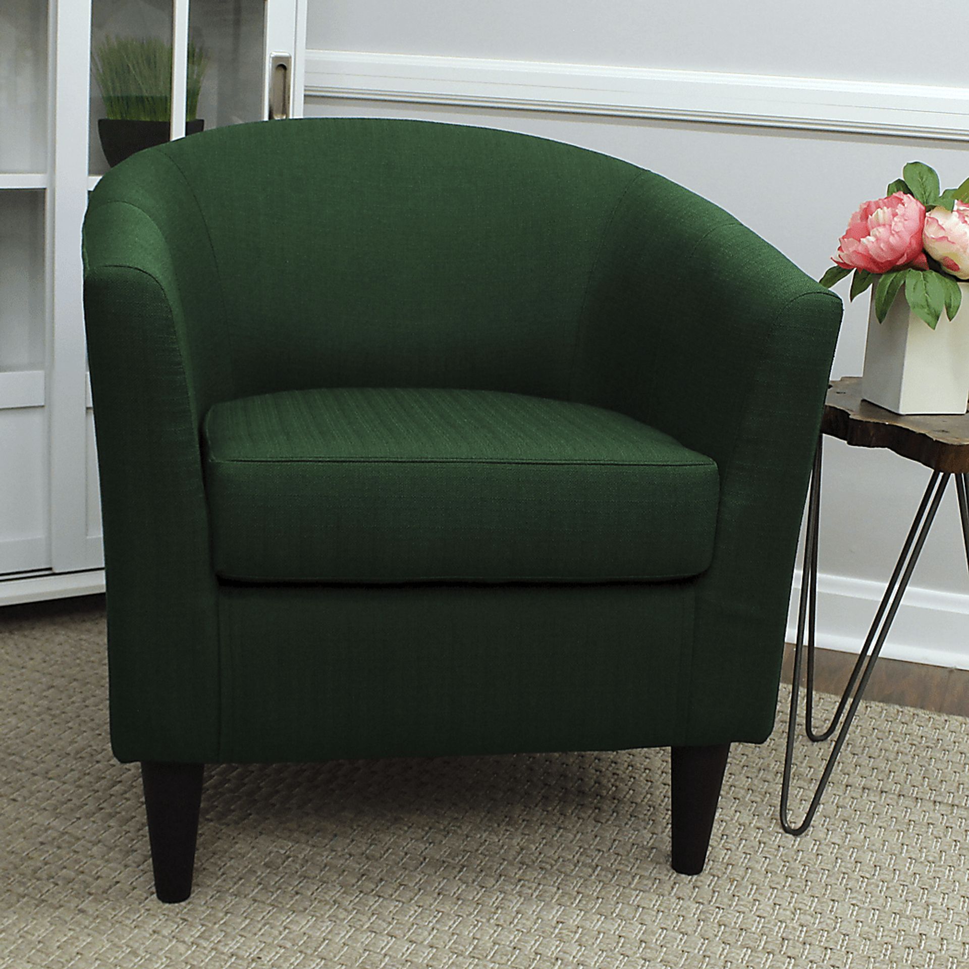 Lughala Green Accent Chair - Image 2