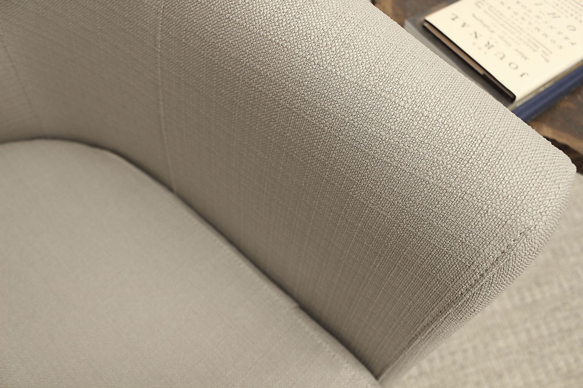 Lughala Cream Accent Chair - Image 6