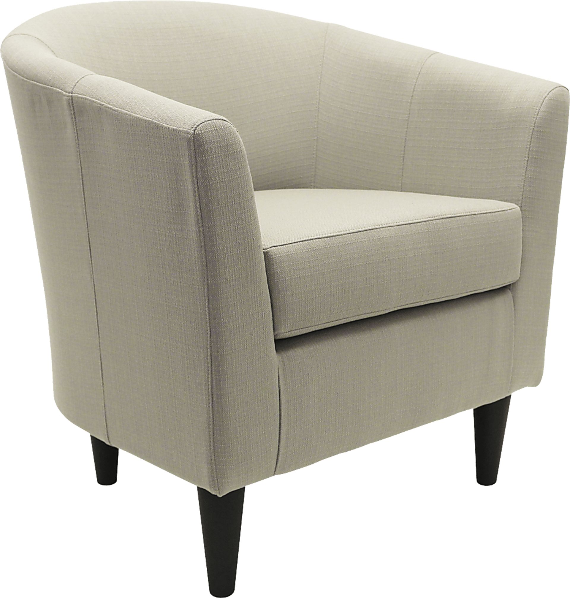 Lughala Cream Accent Chair - Image 1