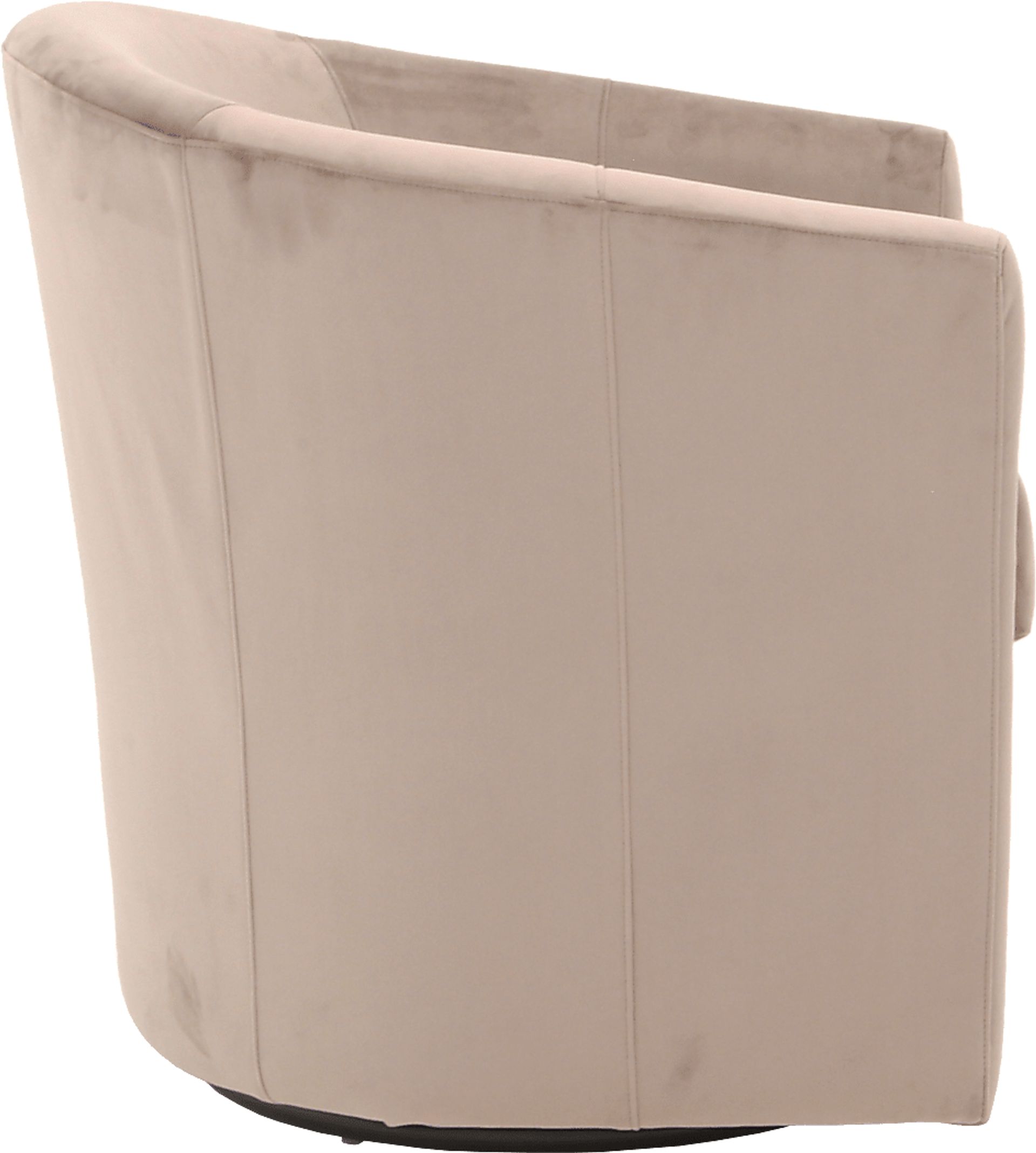 Lughala I Rose Swivel Accent Chair - Image 3