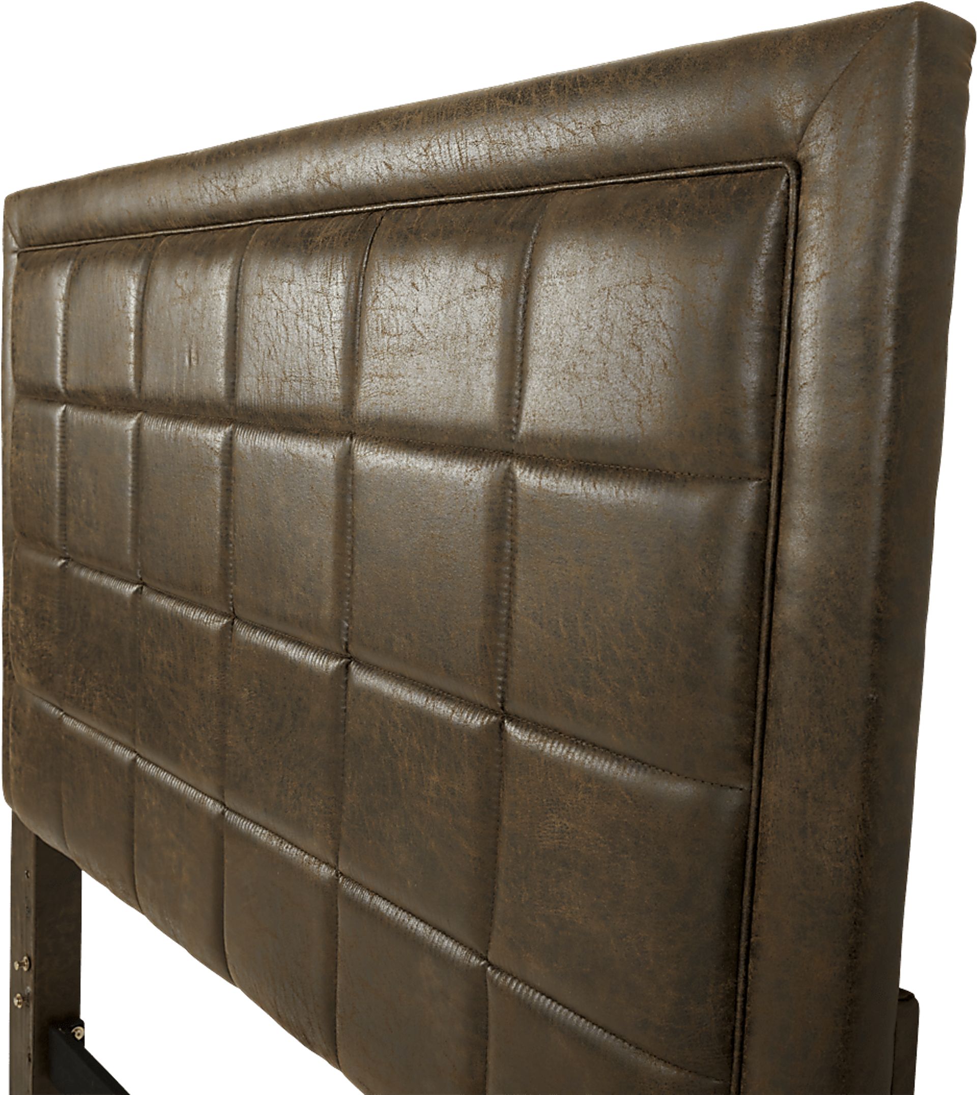 Kids Lugo Brown 3 Pc Twin Upholstered Bed - Image 2