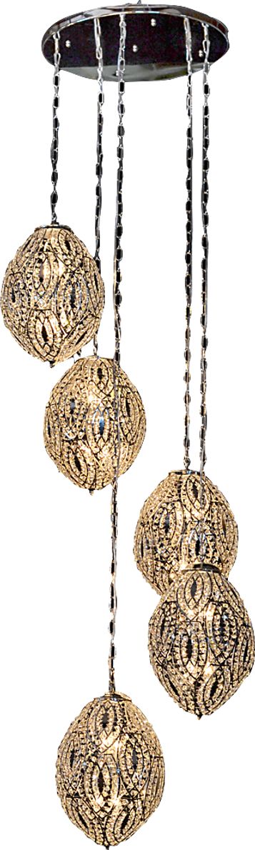 Luhman Silver Chandelier