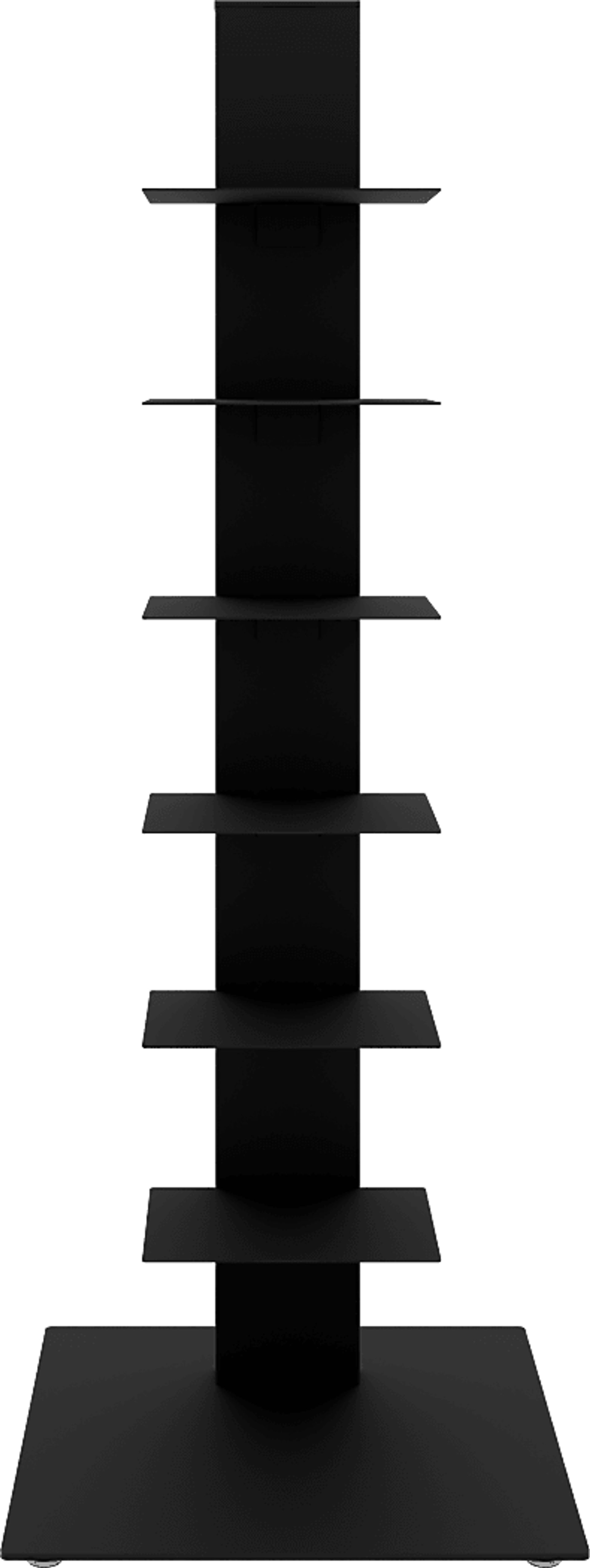 Lukens I Black Bookcase Tower - Image 3